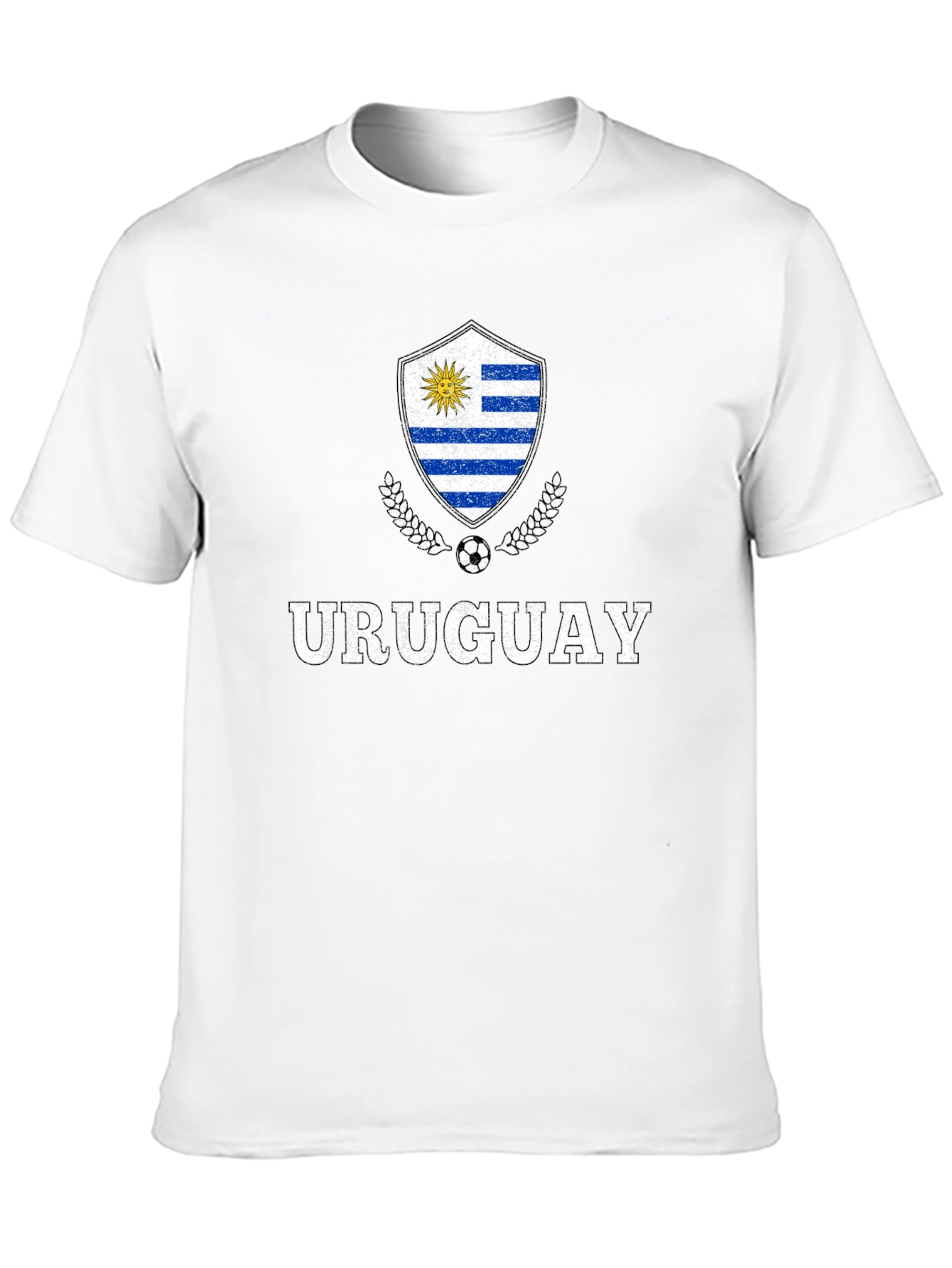 Uruguay Soccer Fan T-Shirt Black