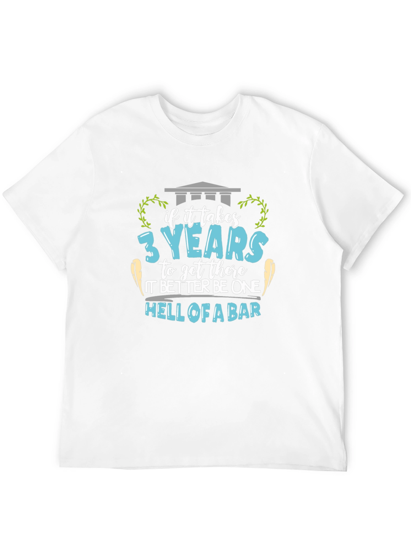 Law School Graduation T-Shirt - Hell of a Bar