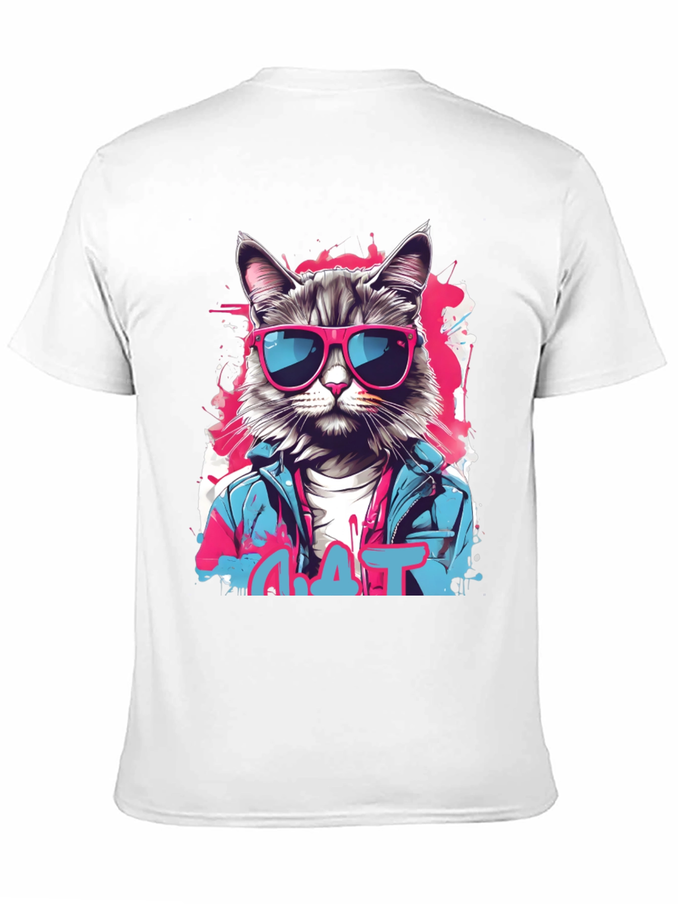 Cool Cat Graphic T-Shirt