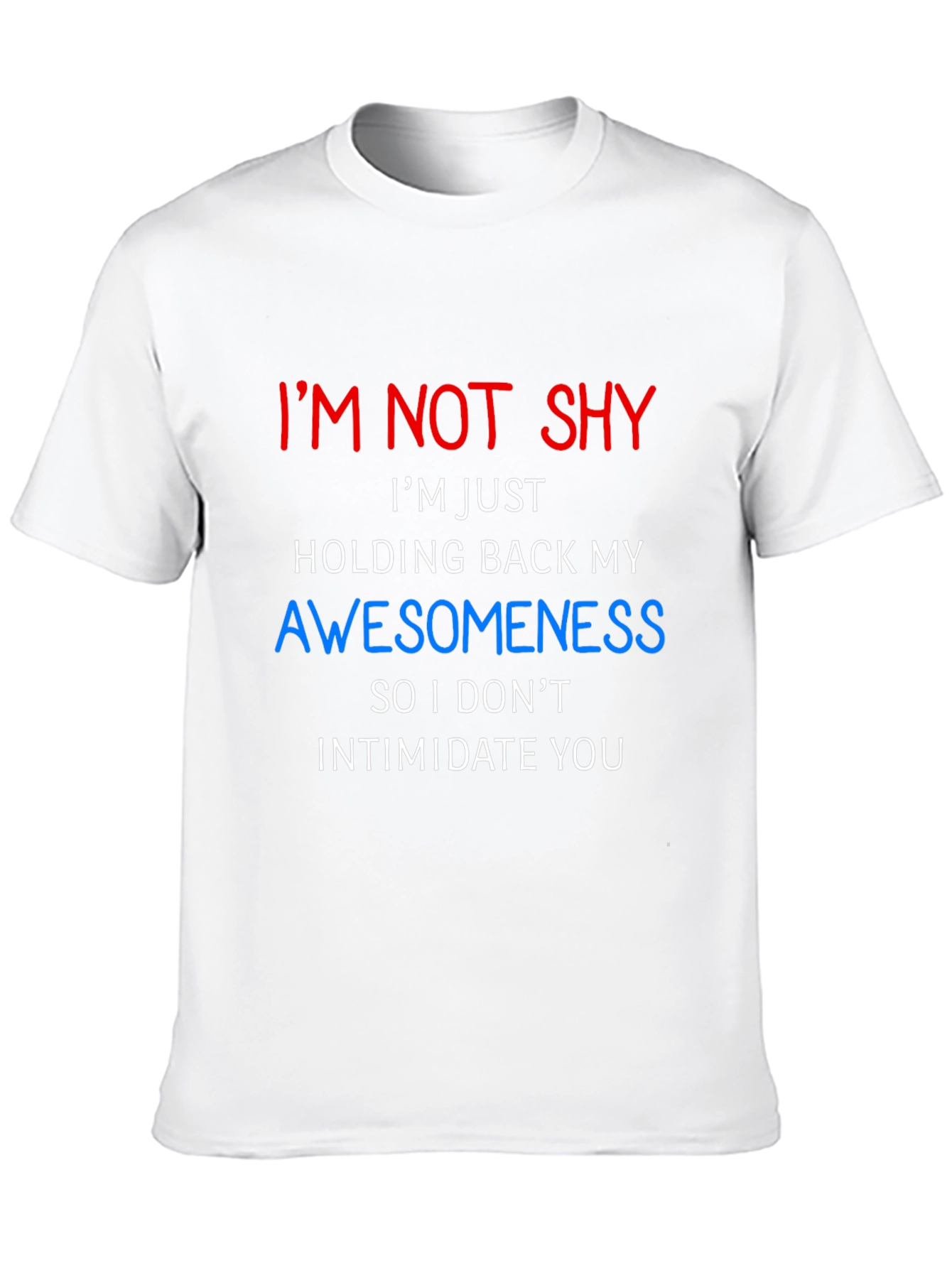 Awesomeness T-Shirt - Funny Slogan Tee