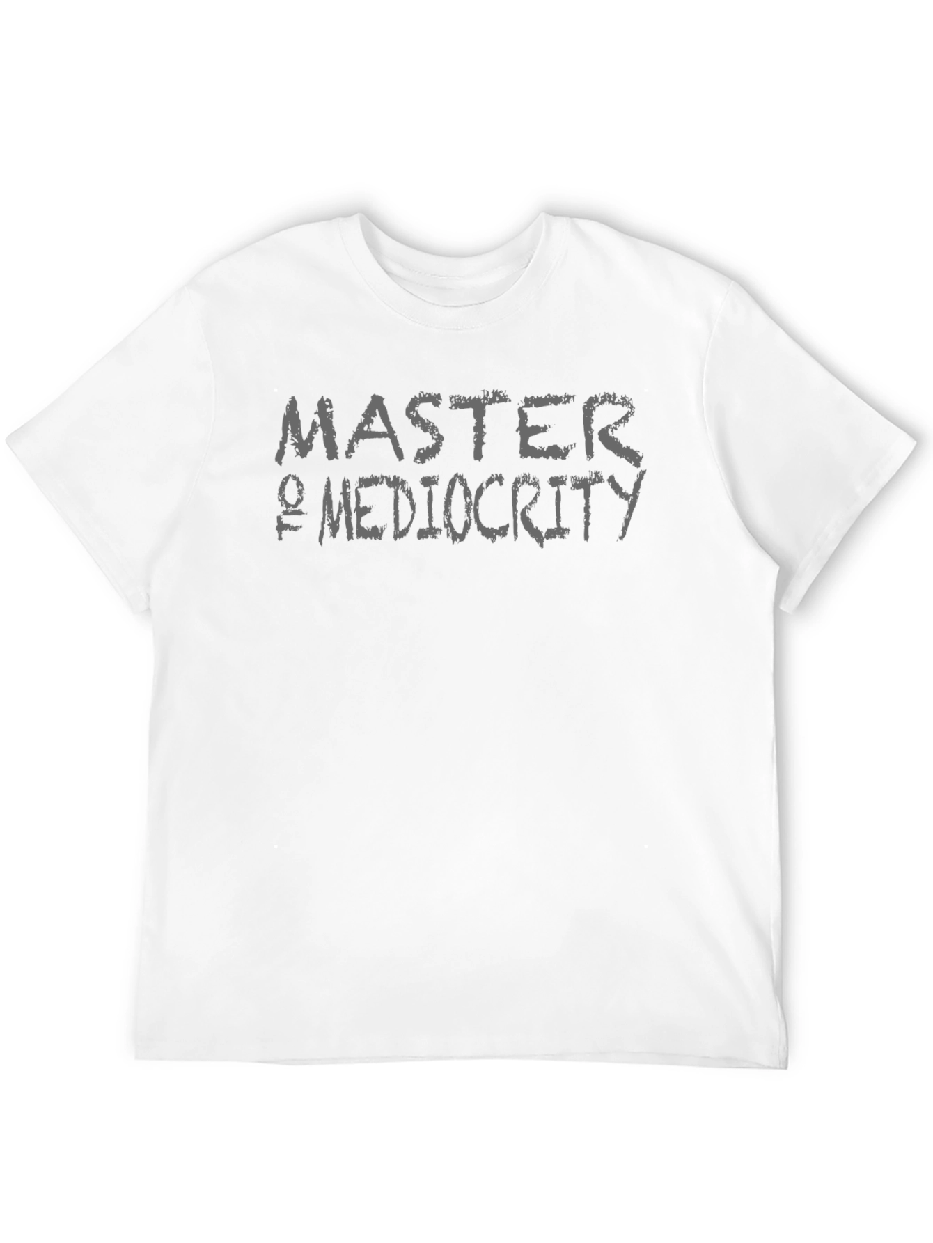 Master of Mediocrity Graphic Tee - Black Casual Shirt