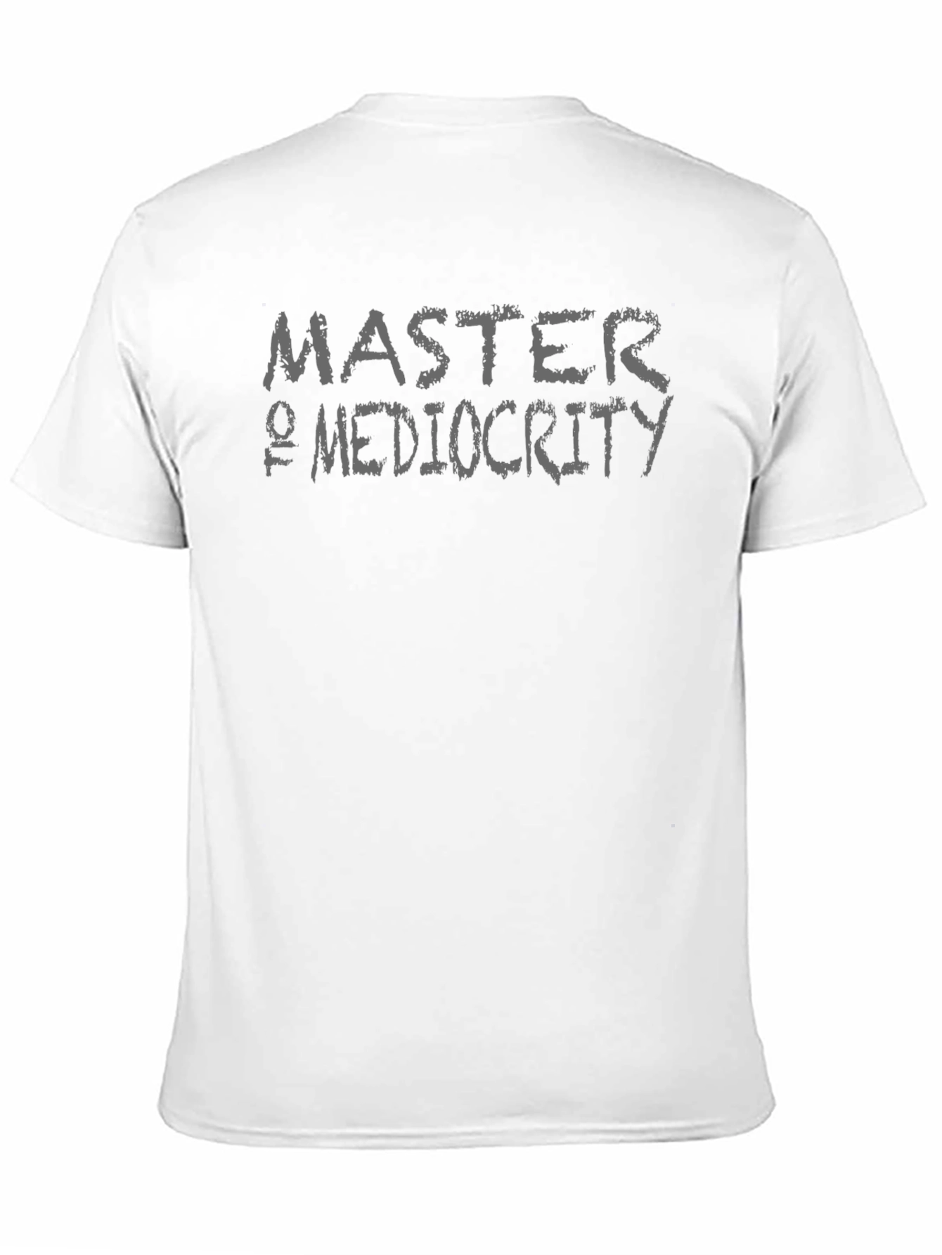 Master of Mediocrity Graphic Tee - Black Casual Shirt