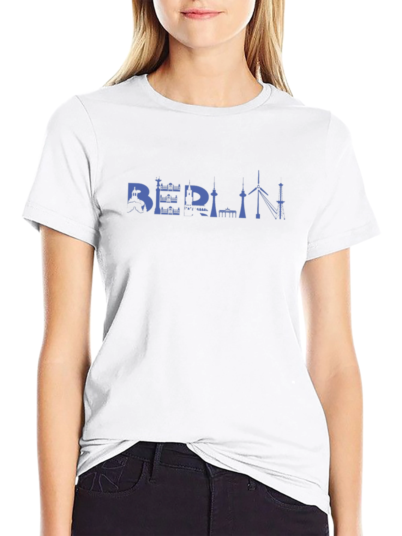 Berlin Skyline T-Shirt - Modern Souvenir Tee