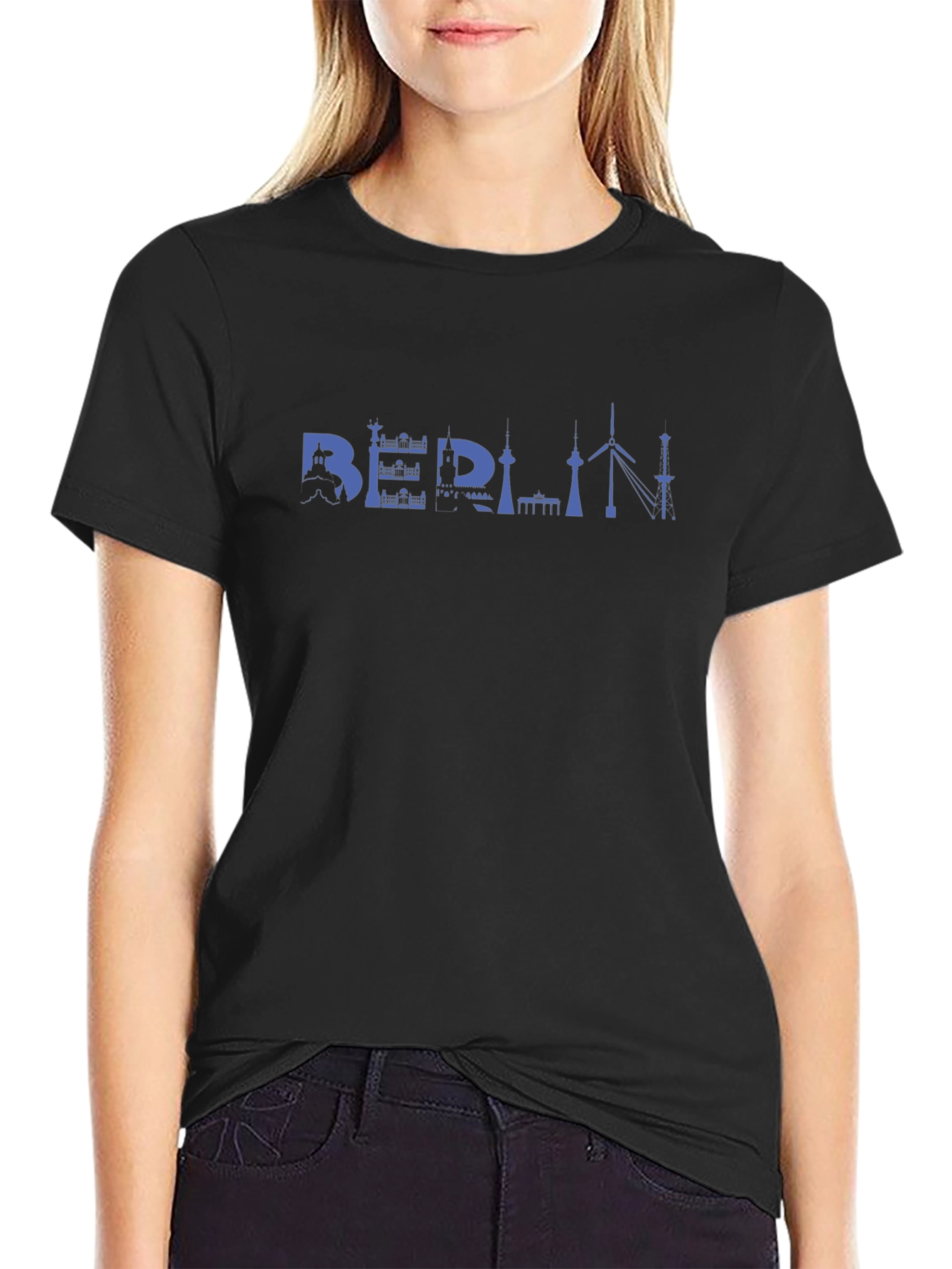 Berlin Skyline T-Shirt - Modern Souvenir Tee