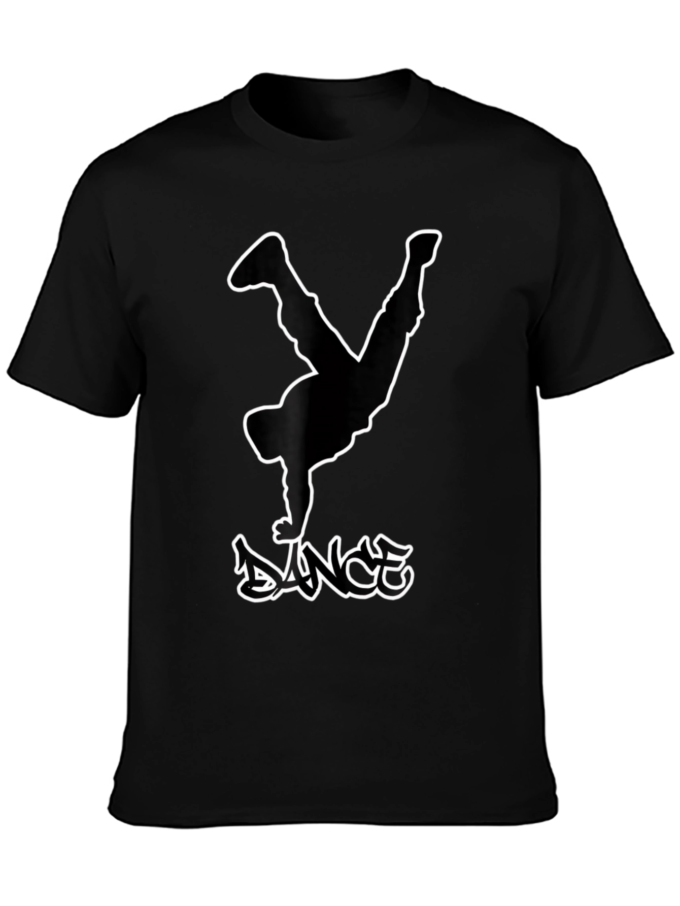 Dance Silhouette Black T-Shirt