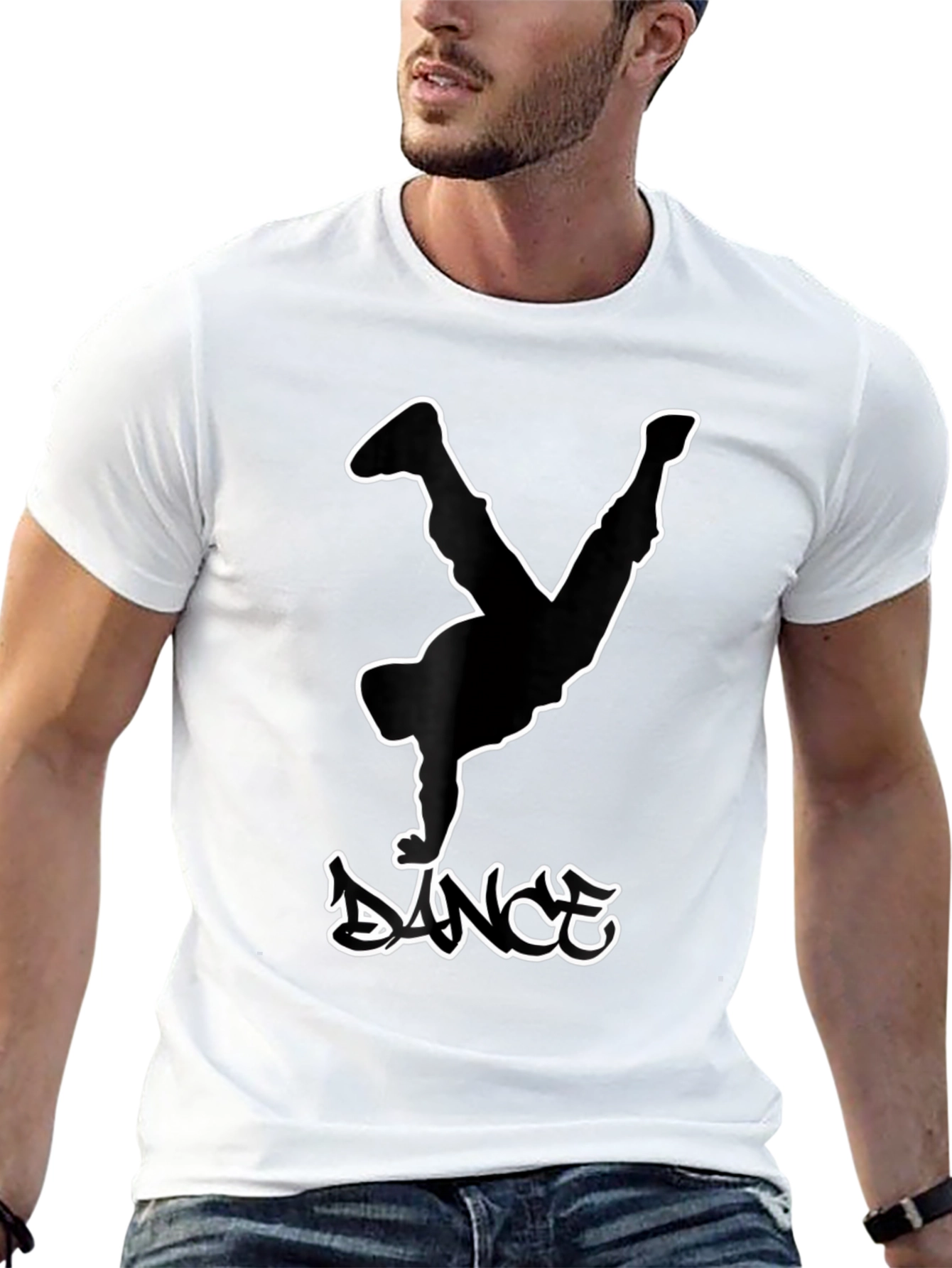 Dance Silhouette Black T-Shirt