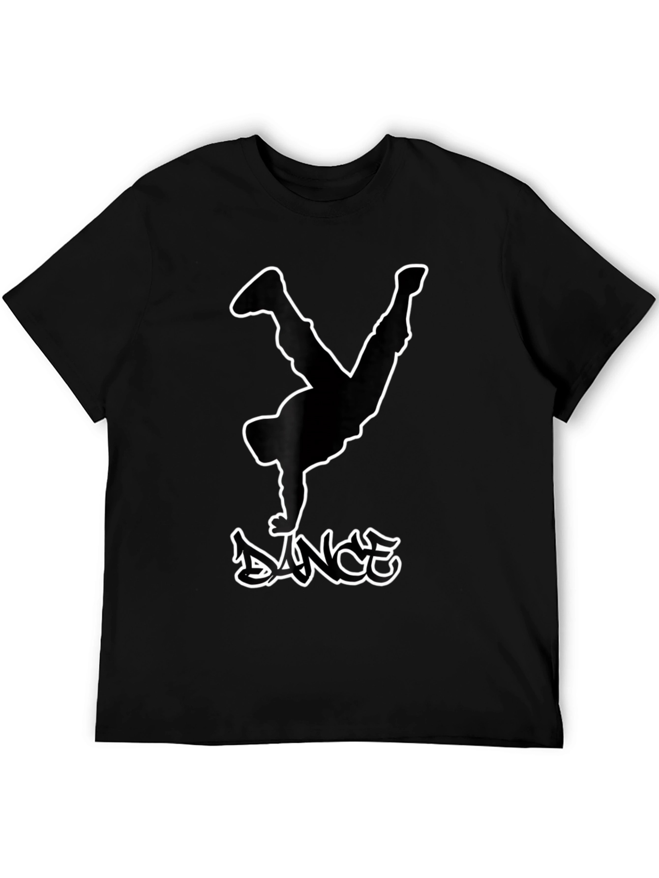 Dance Silhouette Black T-Shirt