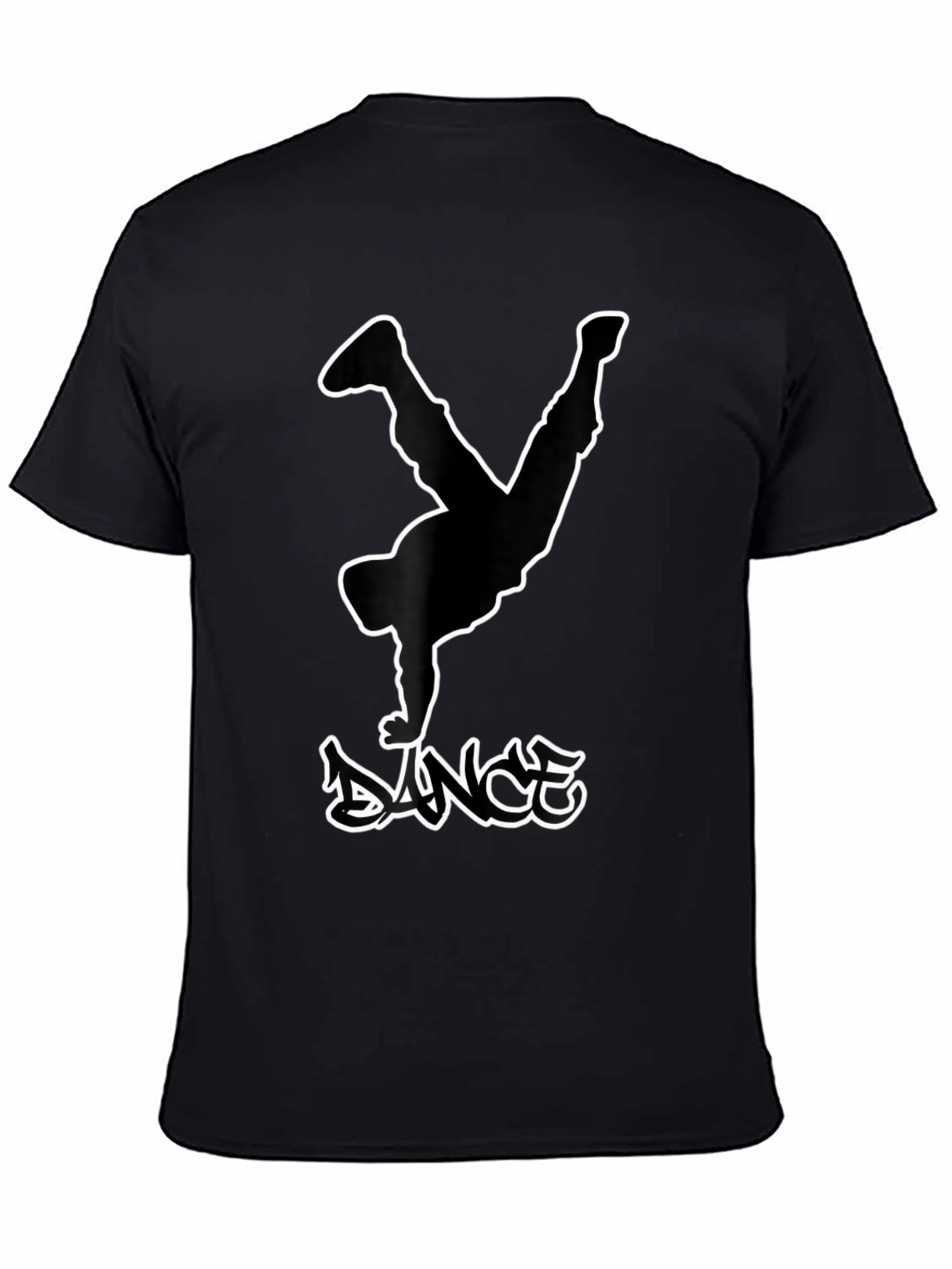 Dance Silhouette Black T-Shirt