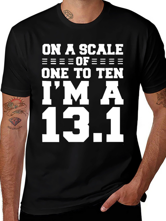 13.1 Half Marathon T-Shirt - Funny Runner Tee