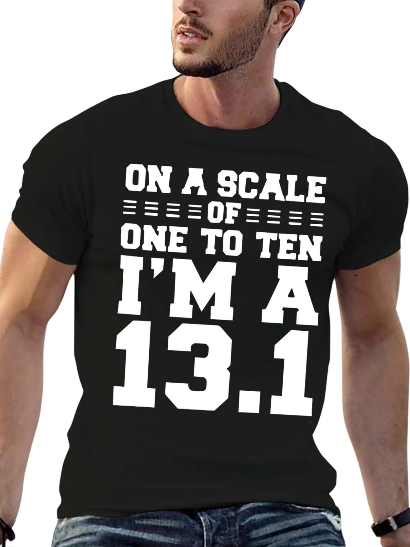 13.1 Half Marathon T-Shirt - Funny Runner Tee