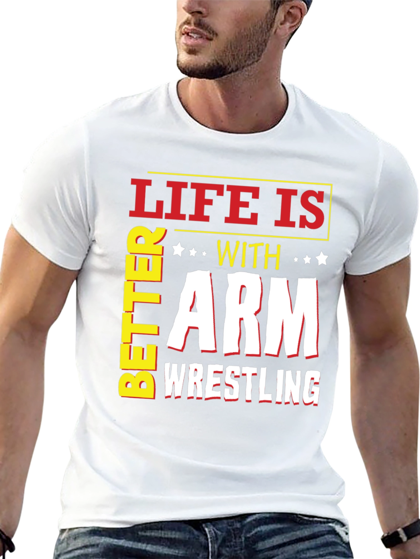 Life is Better with Arm Wrestling T-Shirt