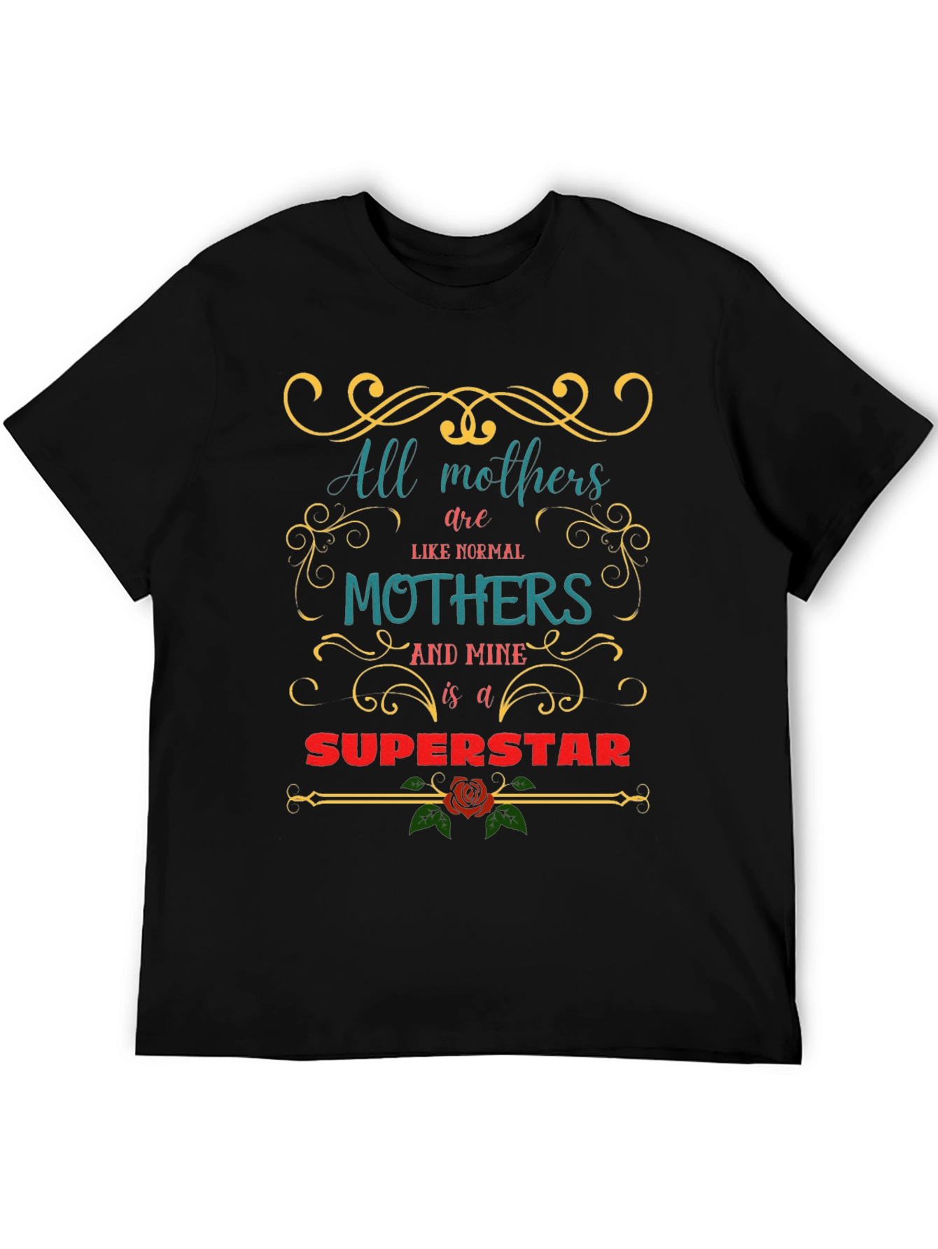 Mom Superstar Graphic T-Shirt