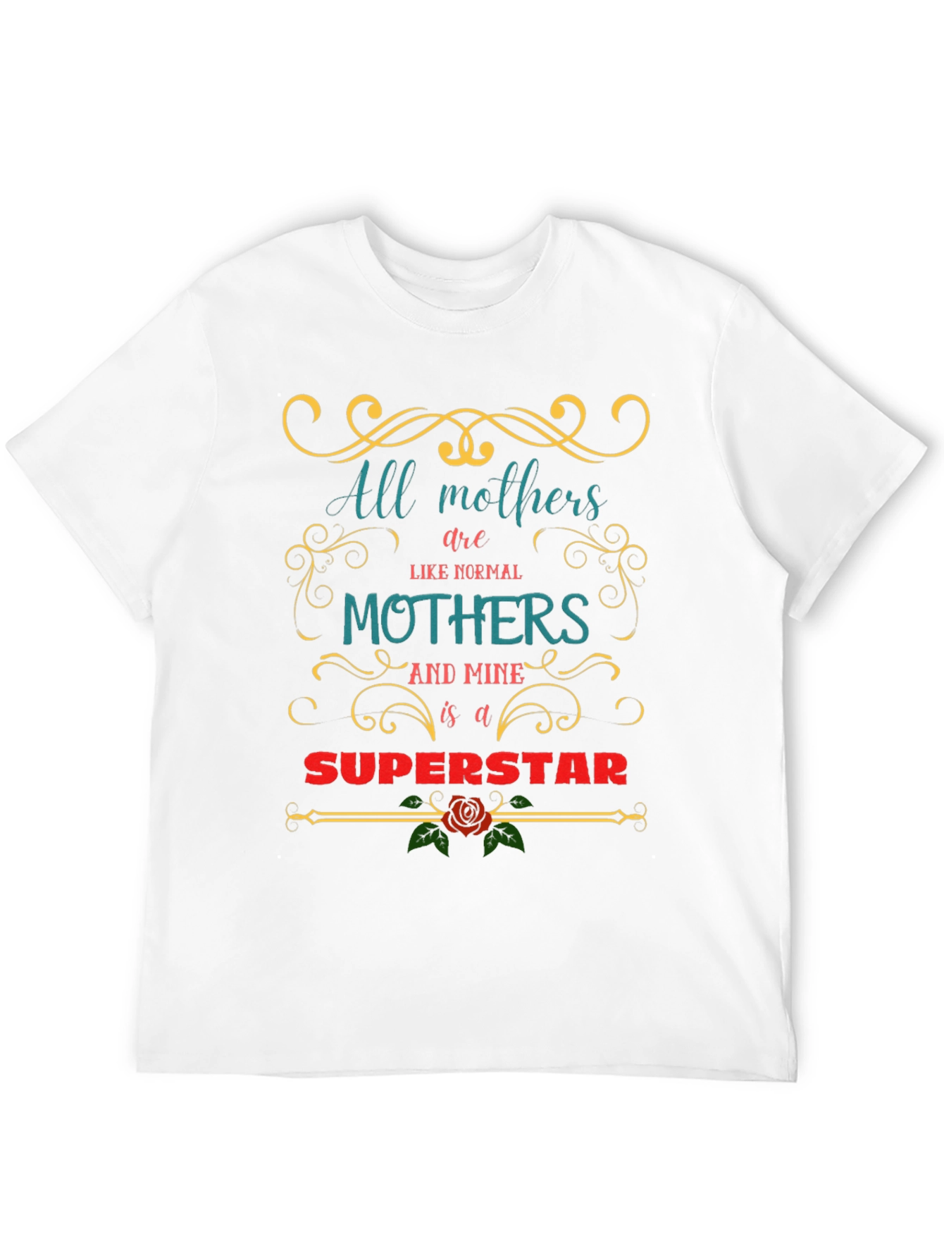 Mom Superstar Graphic T-Shirt