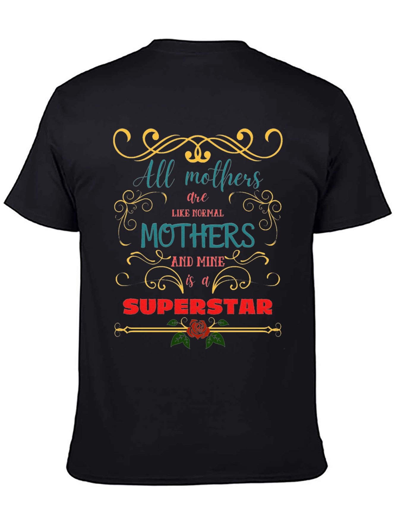 Mom Superstar Graphic T-Shirt
