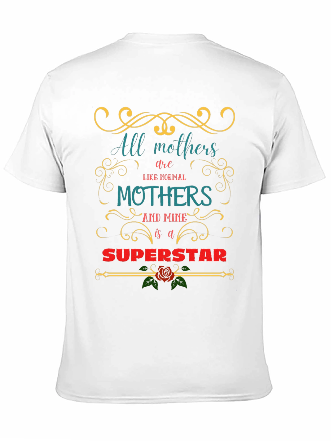 Mom Superstar Graphic T-Shirt