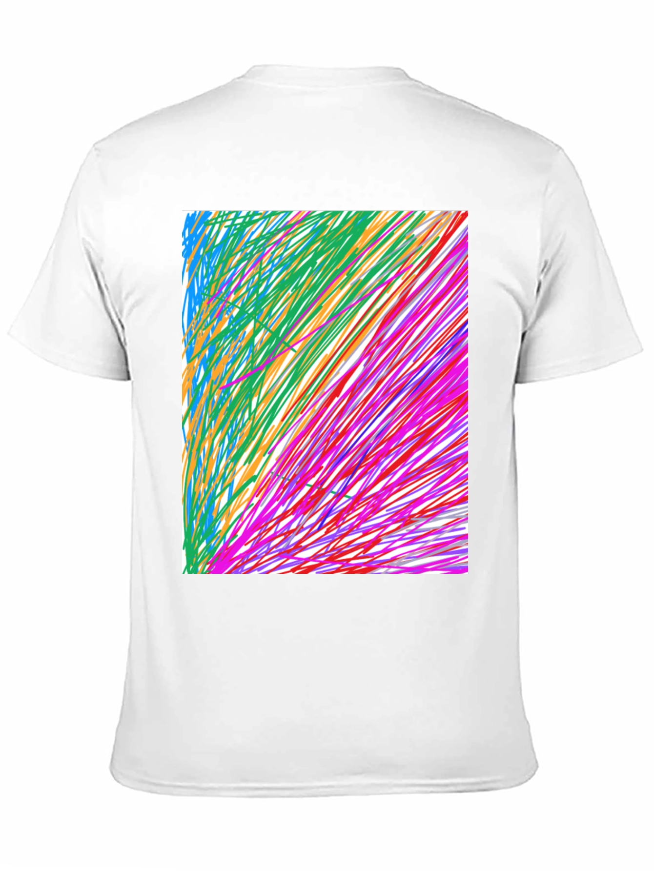 Abstract Art Black T-Shirt - Modern Graphic Tee