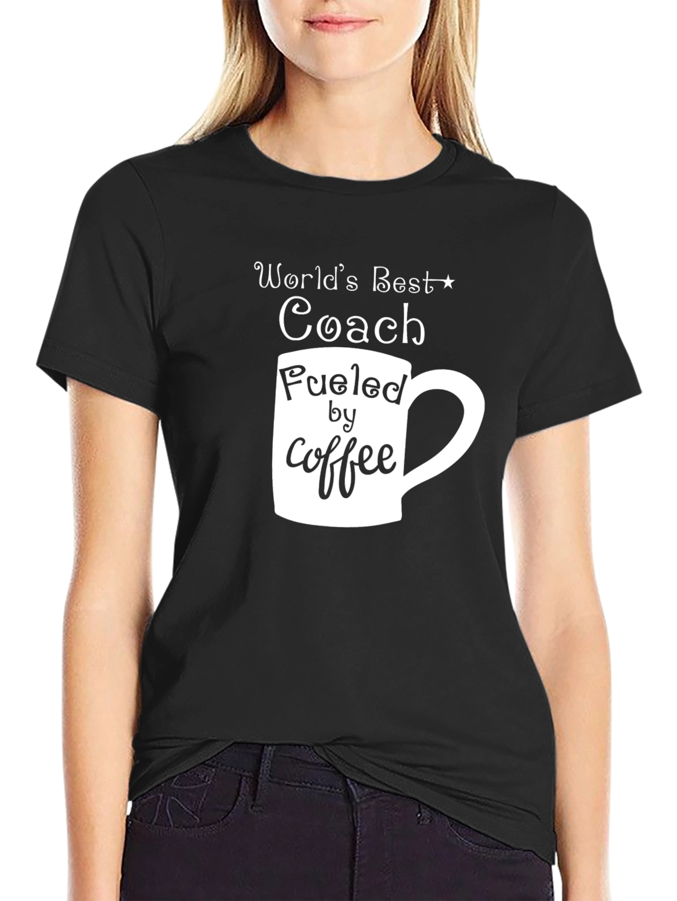Worlds Best Coach Coffee T-Shirt