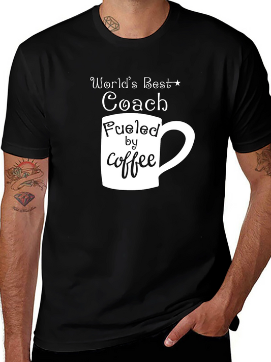 Worlds Best Coach Coffee T-Shirt