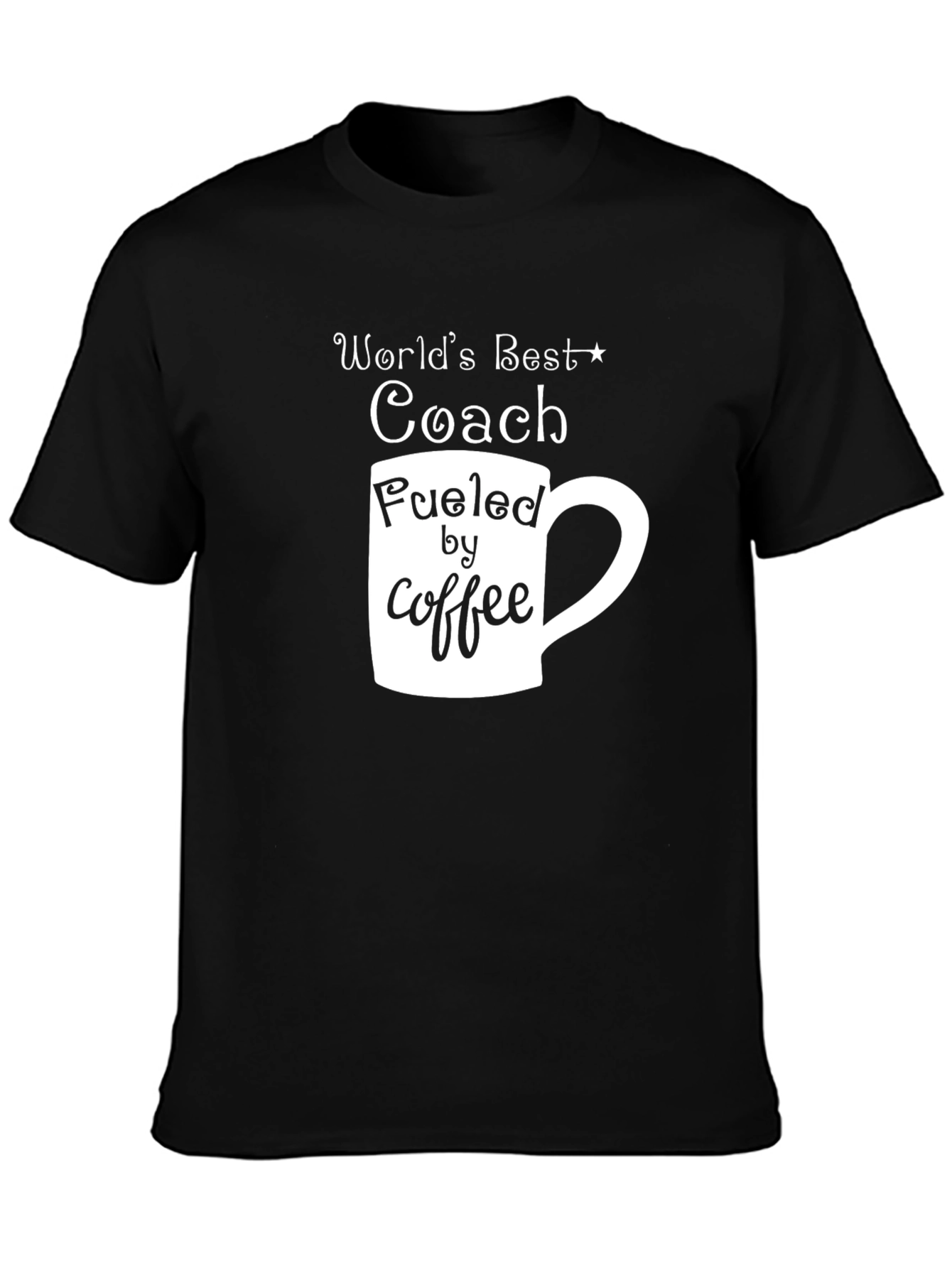 Worlds Best Coach Coffee T-Shirt
