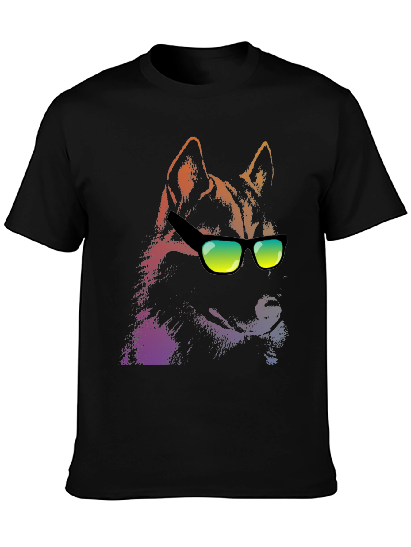 Cool Dog Graphic T-Shirt