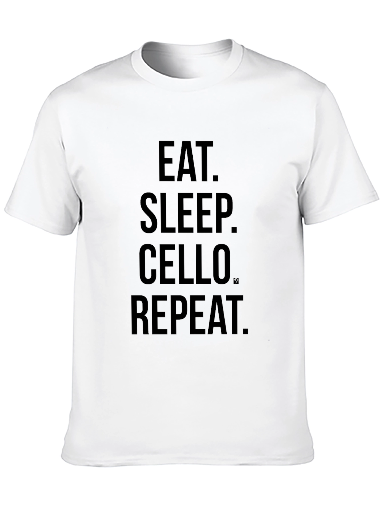 Eat Sleep Cello Repeat T-Shirt - Music Lovers Tee