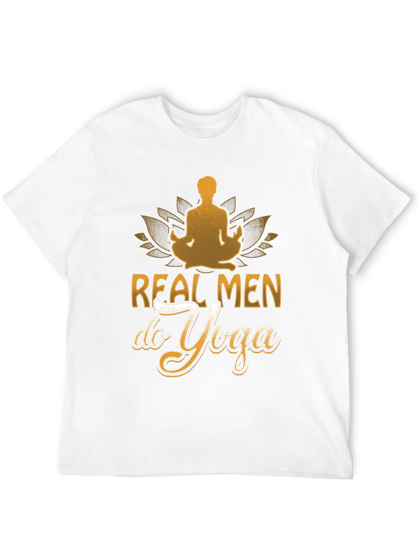 Real Men Do Yoga Graphic T-Shirt