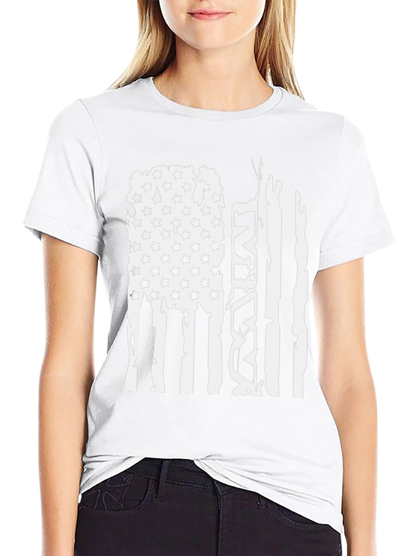 American Flag MW Fishing T-Shirt