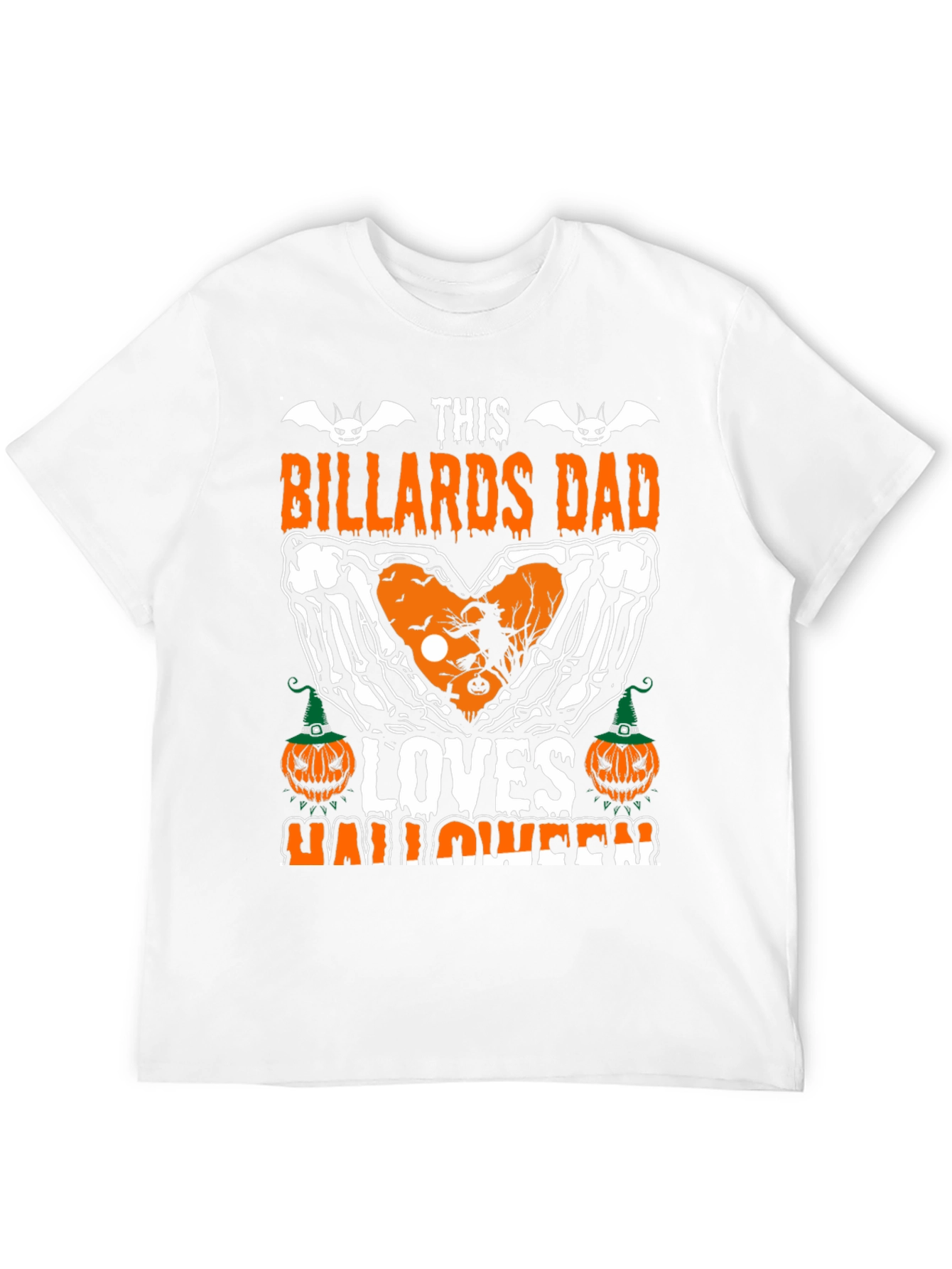 Billiards Dad Halloween T-Shirt