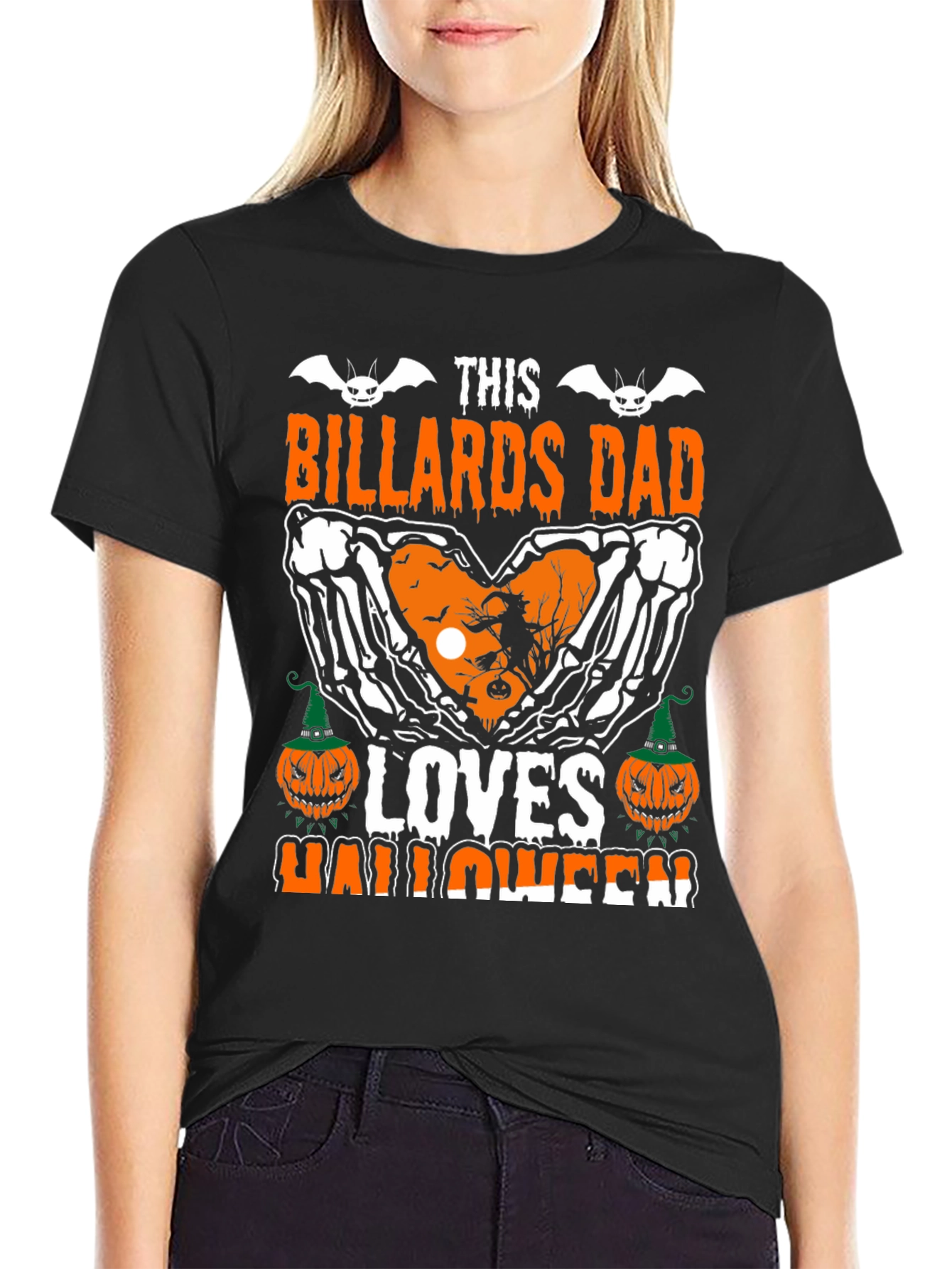 Billiards Dad Halloween T-Shirt