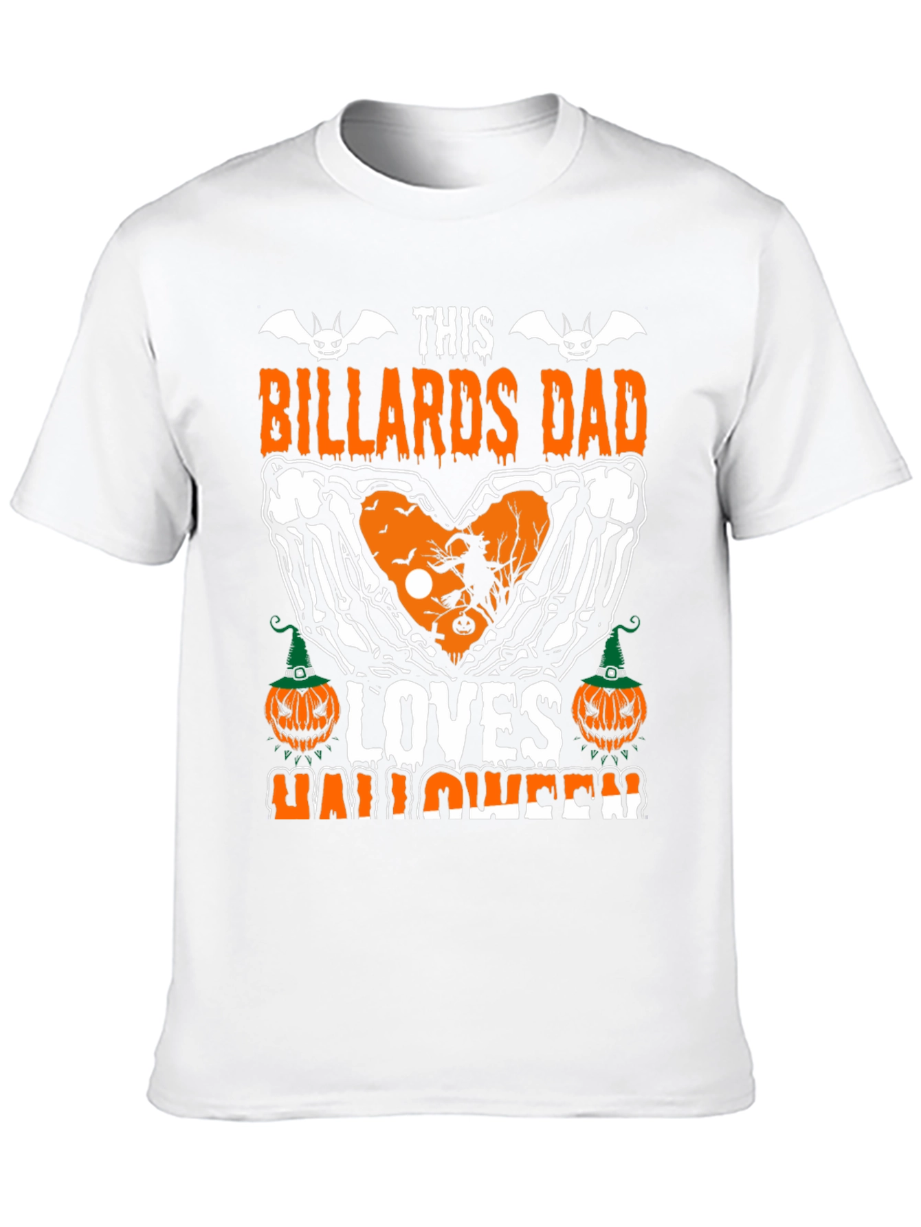 Billiards Dad Halloween T-Shirt