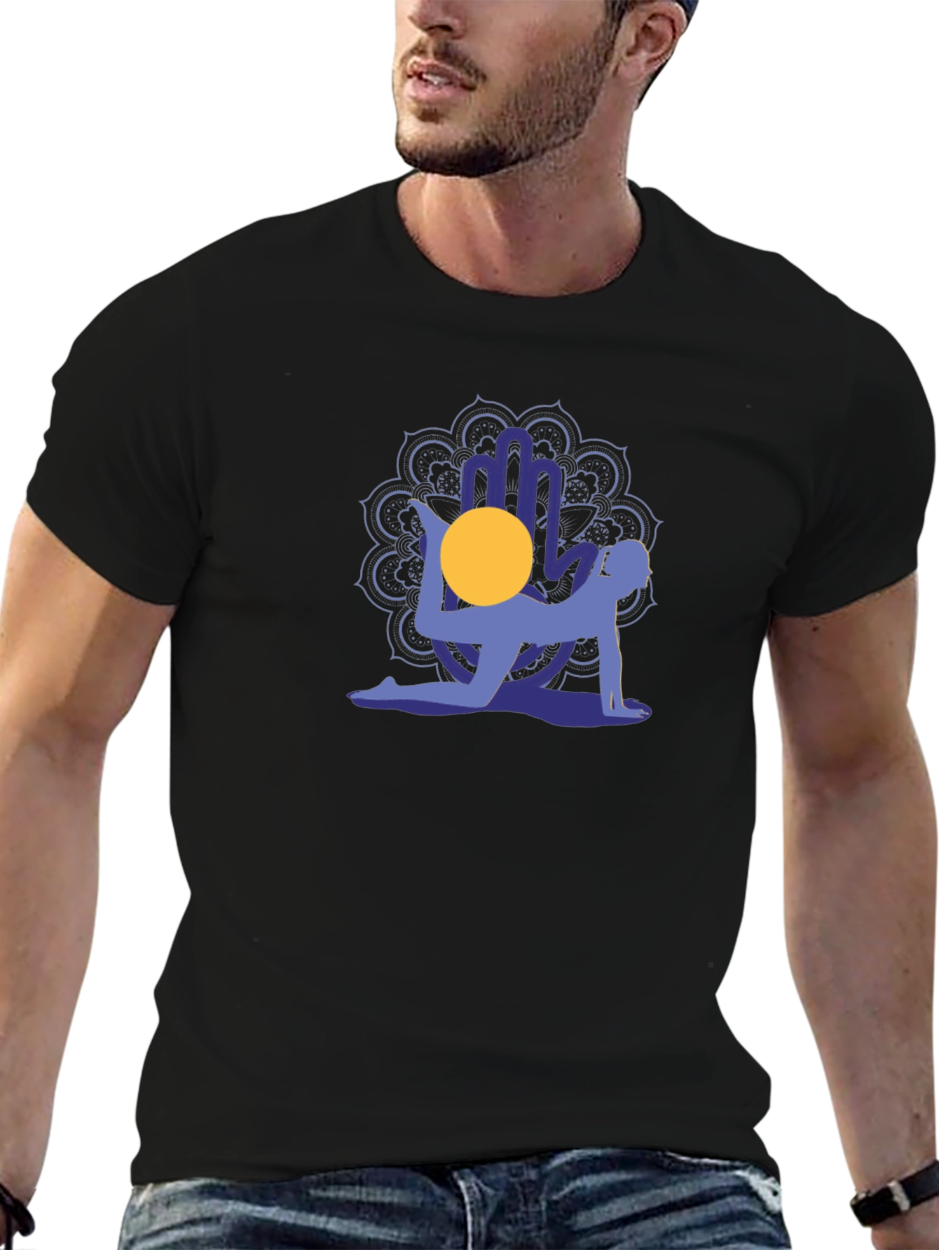 Yoga Pose Graphic Tee