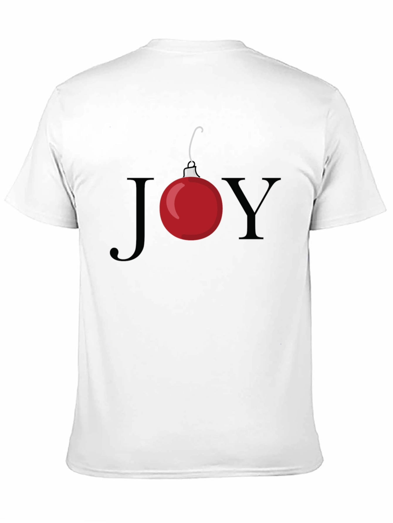 Festive JOY Christmas Ornament Graphic Tee