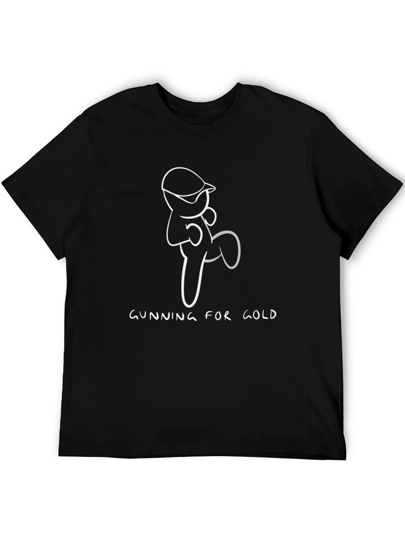 Gunning for Gold Graphic Tee - Kickboxing Design