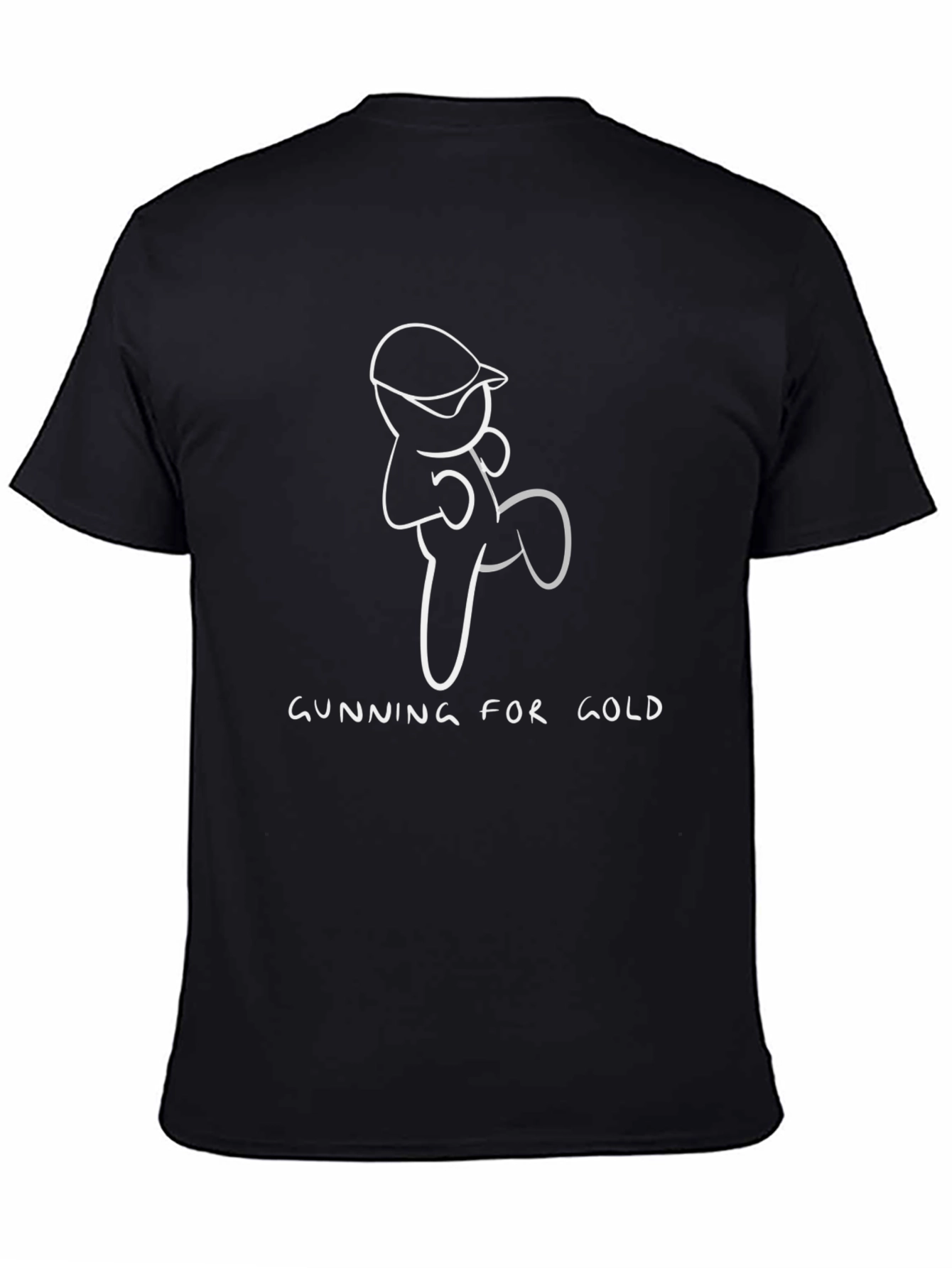 Gunning for Gold Graphic Tee - Kickboxing Design
