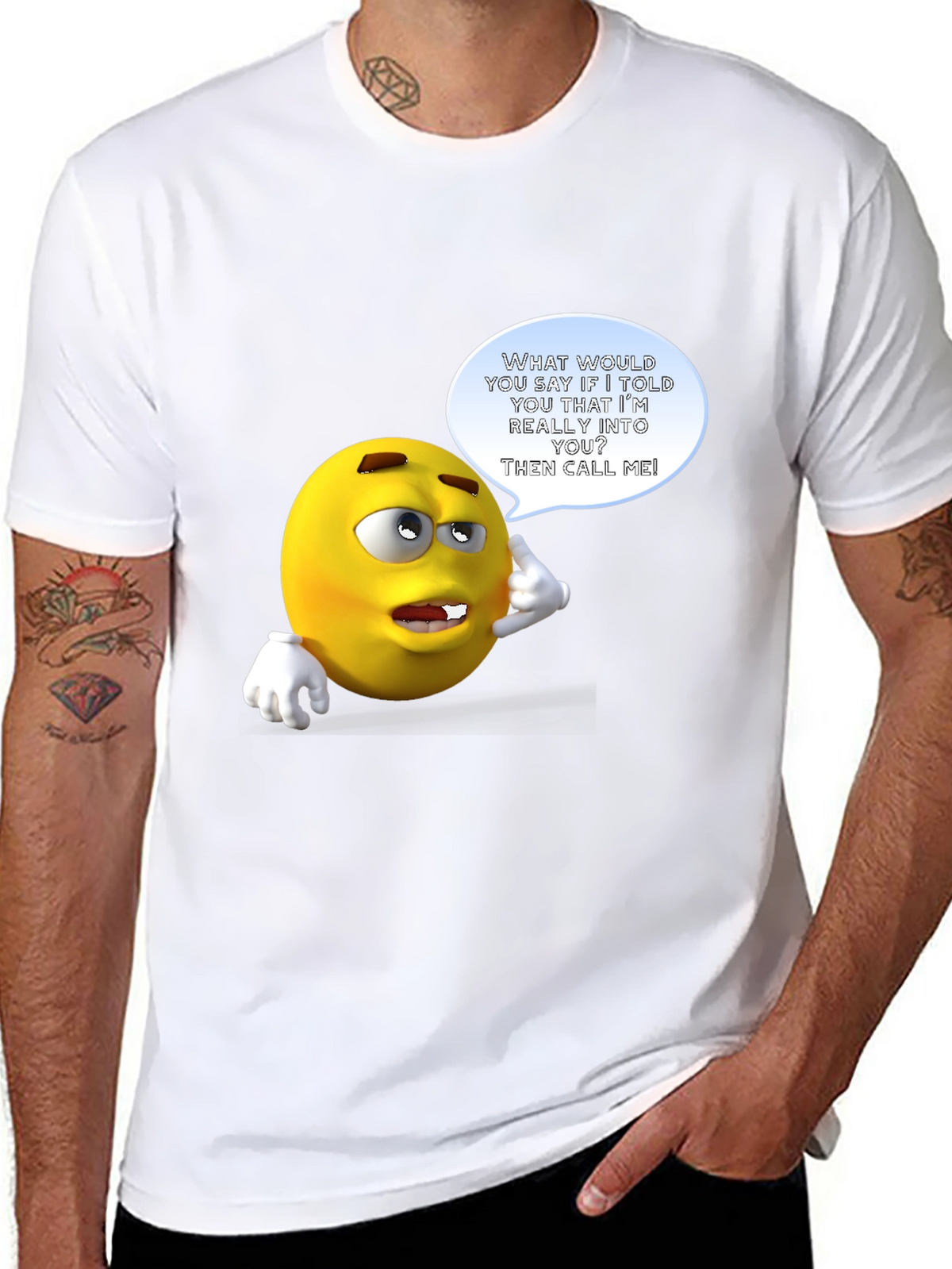 Emoji Love Statement Tee