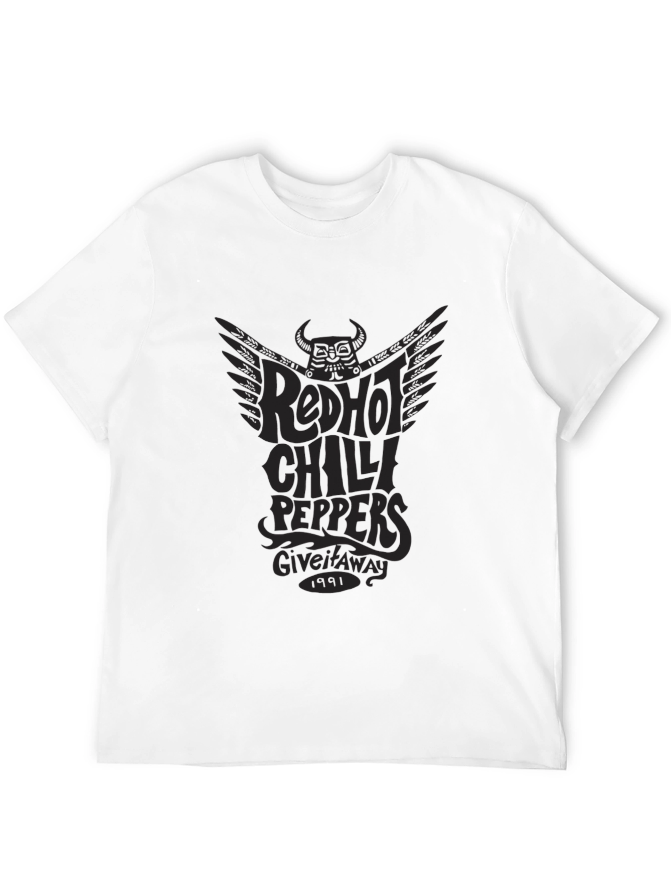 Red Hot Chili Peppers Black Graphic T-Shirt