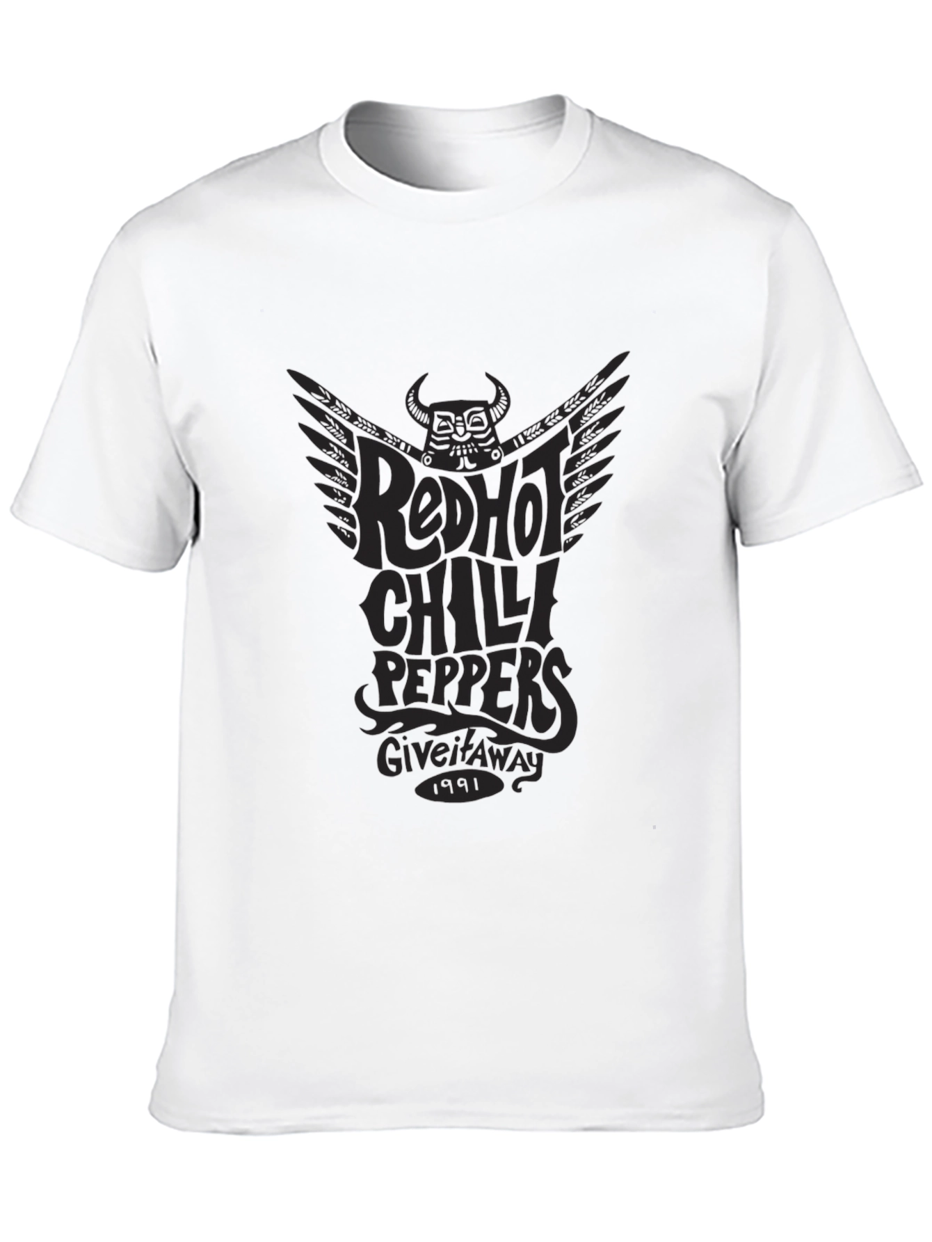 Red Hot Chili Peppers Black Graphic T-Shirt