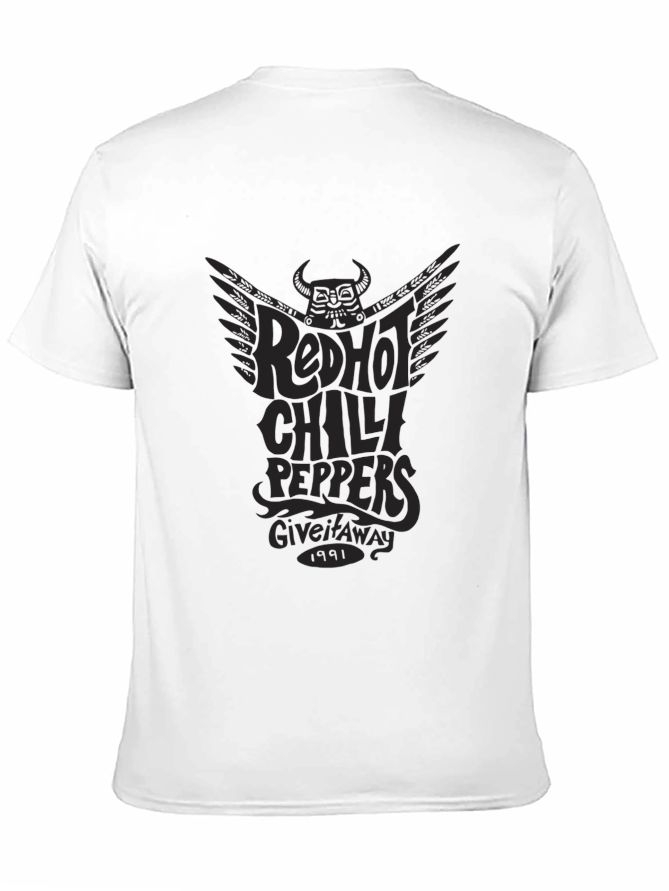 Red Hot Chili Peppers Black Graphic T-Shirt