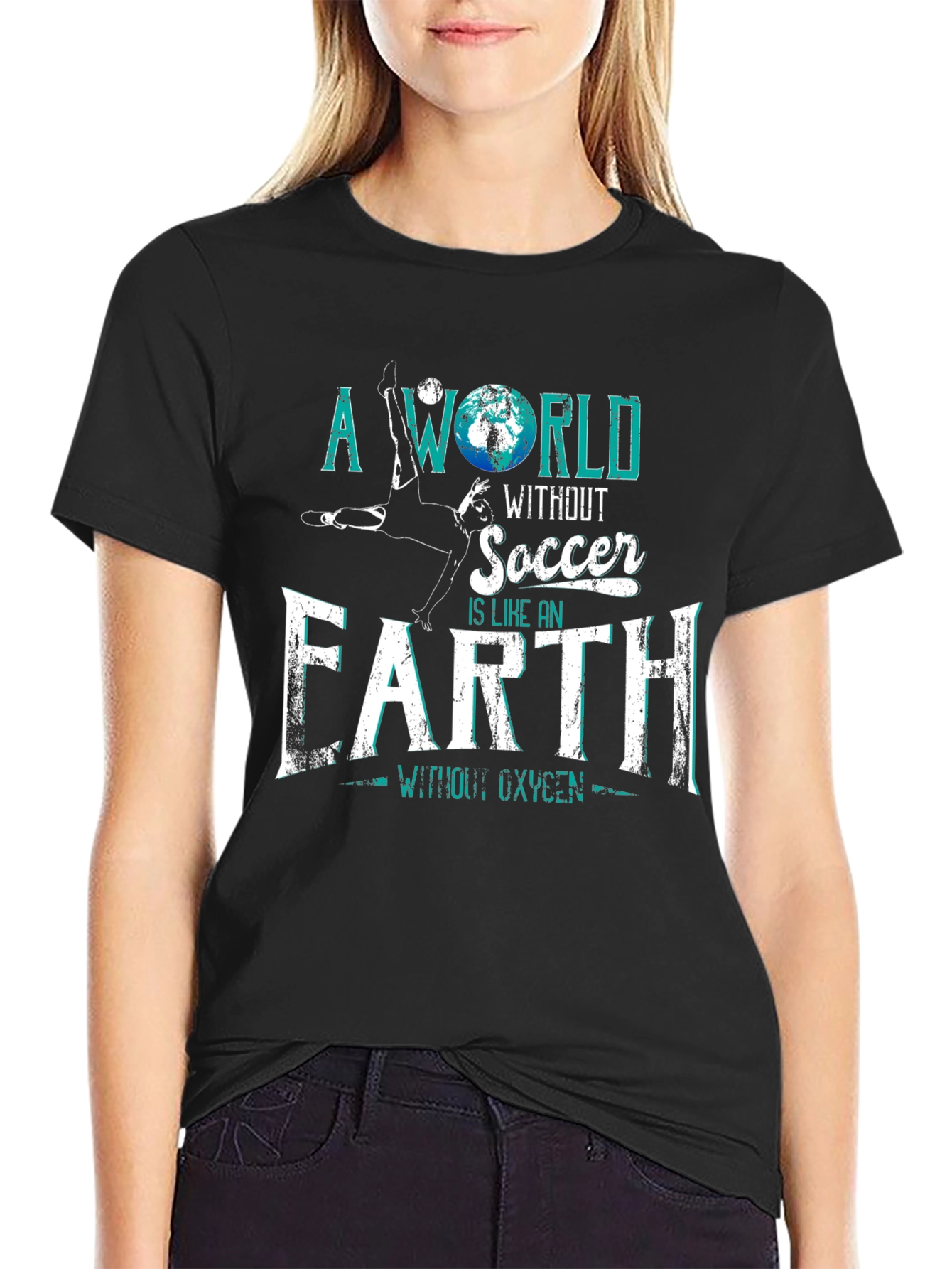 Soccer Fan T-Shirt - A World Without Soccer