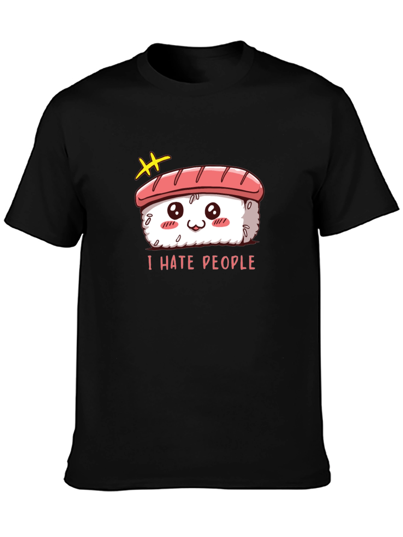 Sushi I Hate People Graphic Tee