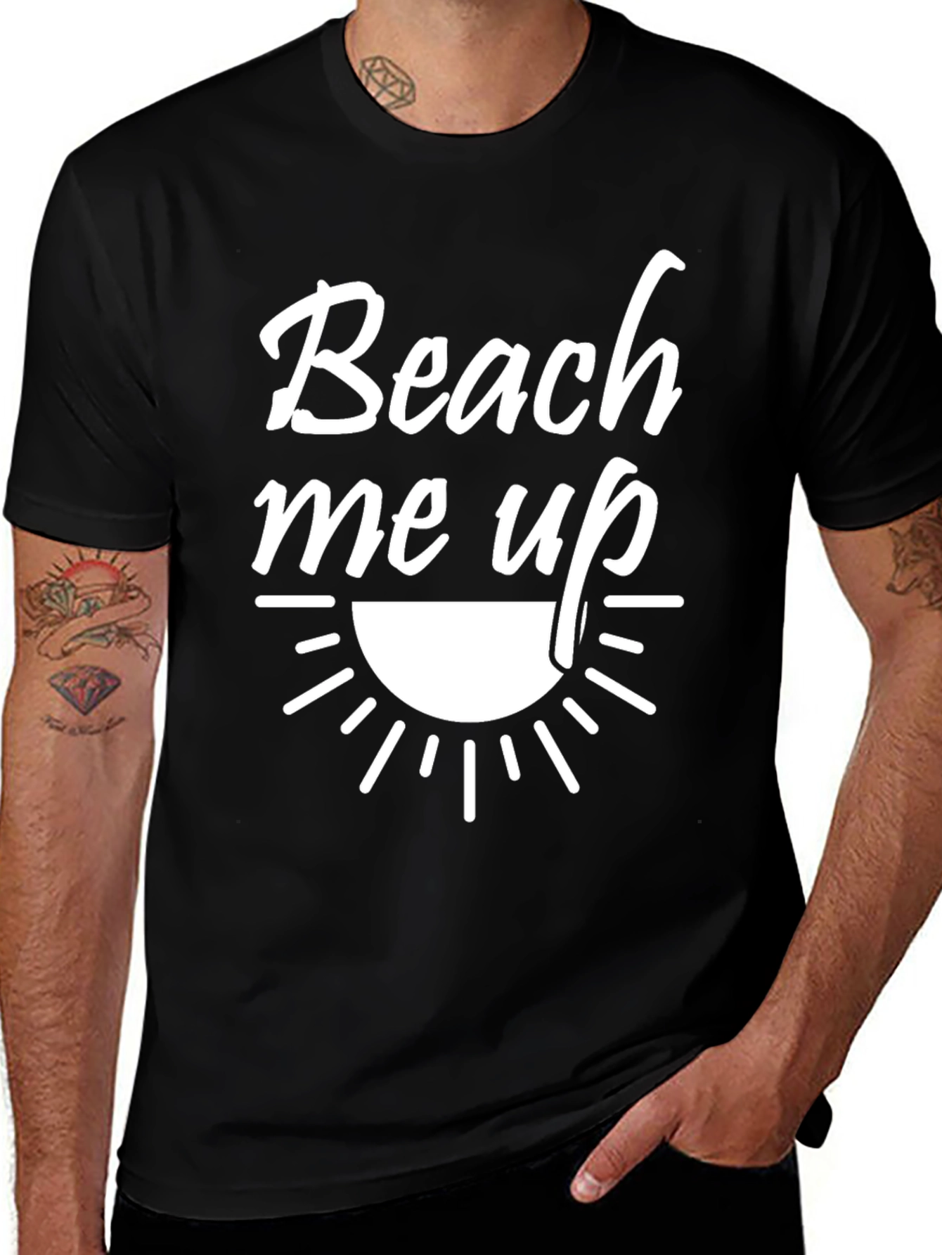 Beach Me Up Graphic T-Shirt - Summer Style
