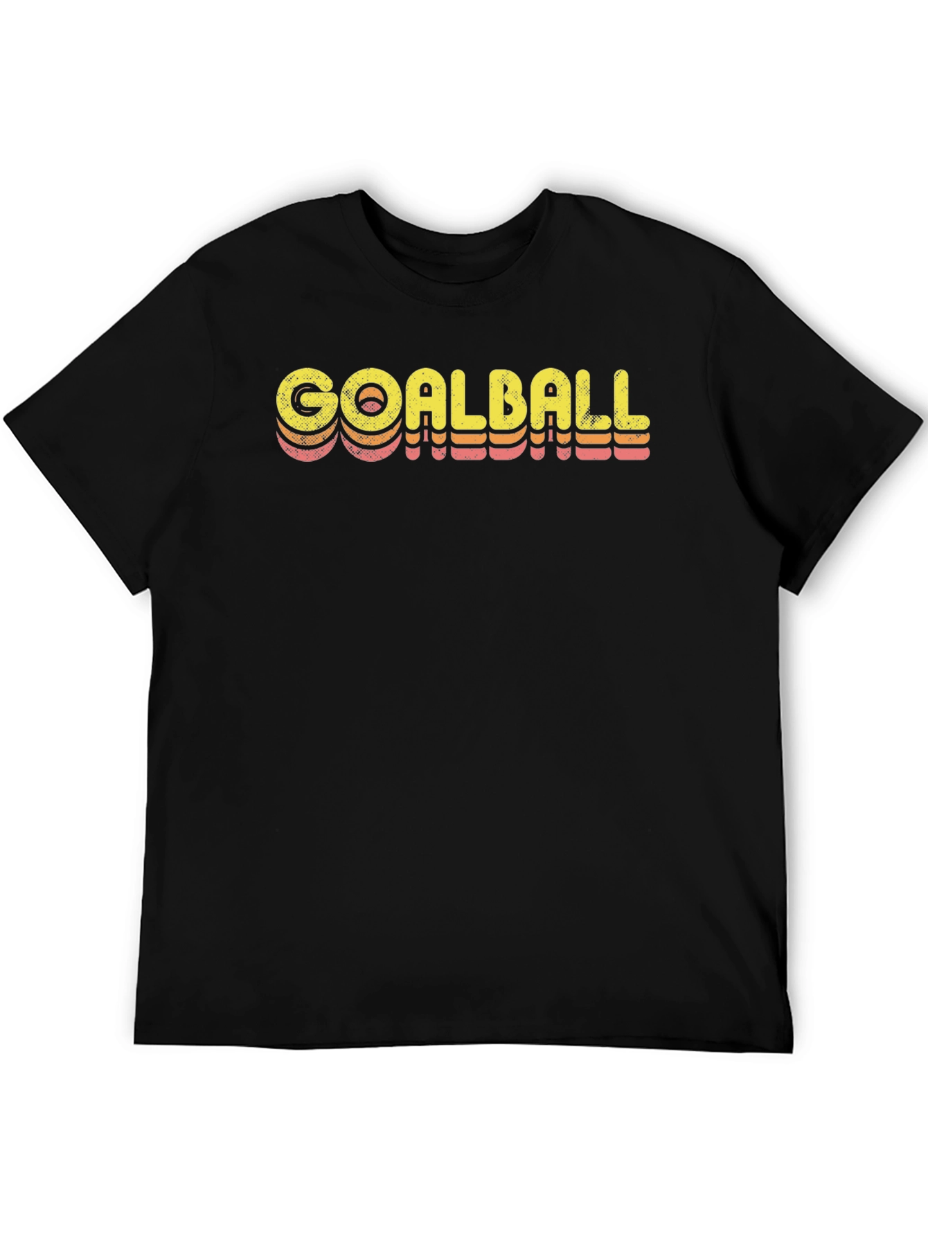 Retro Goalball Graphic Tee - Soft Cotton Blend