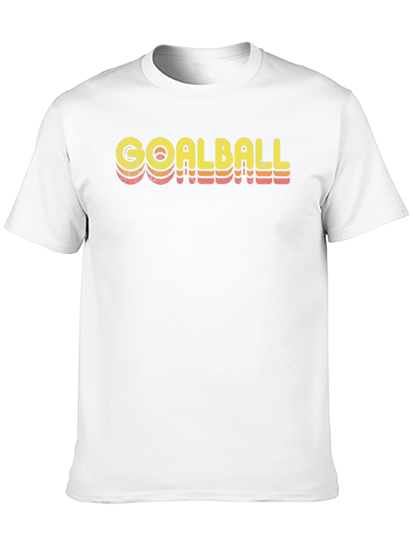 Retro Goalball Graphic Tee - Soft Cotton Blend
