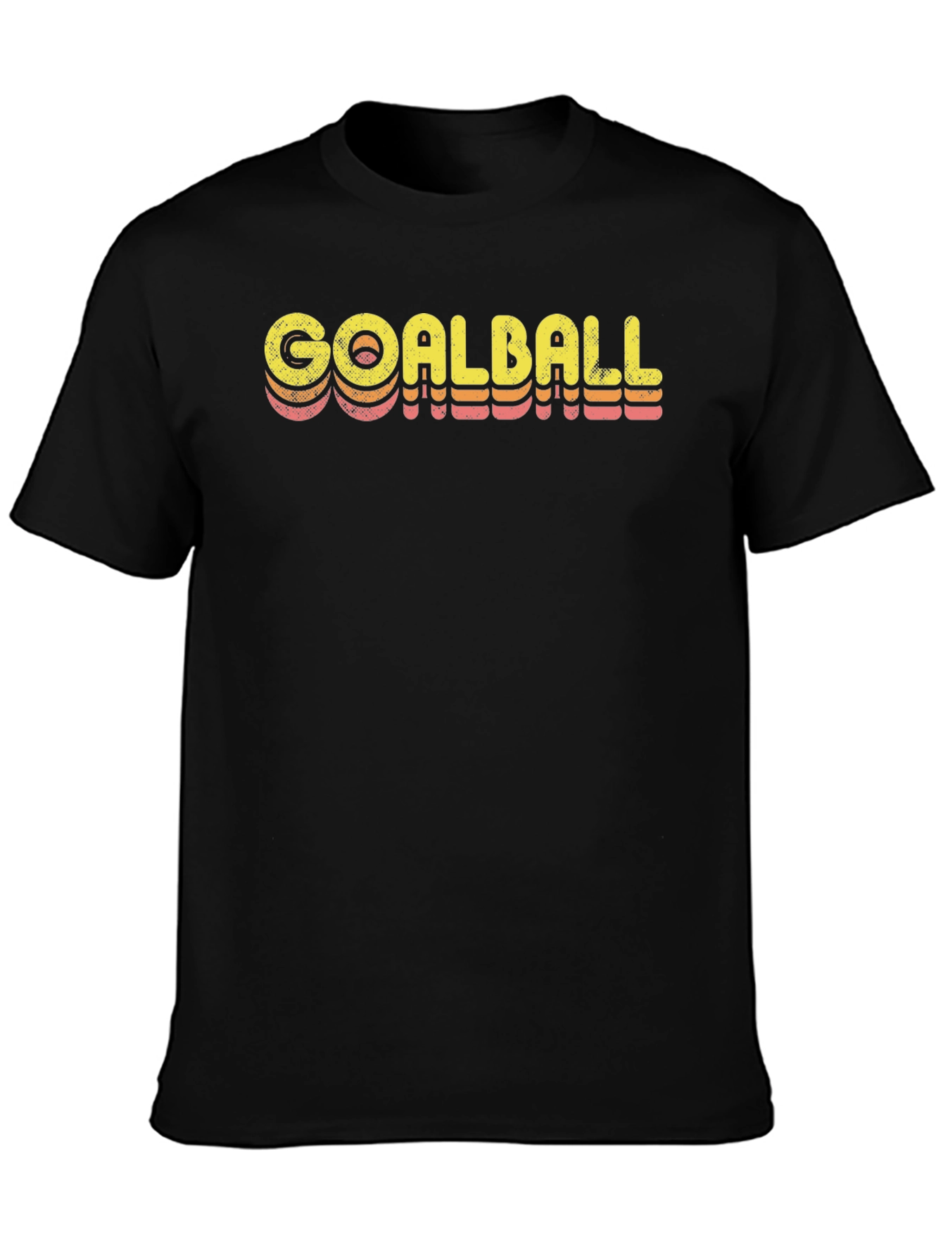 Retro Goalball Graphic Tee - Soft Cotton Blend