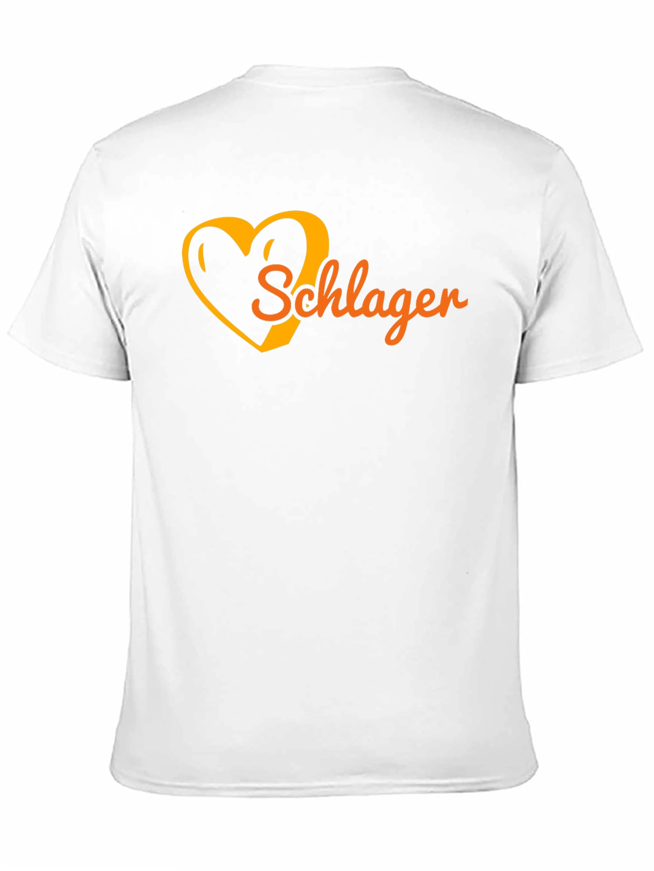 Schlager Heart Graphic Tee - Black