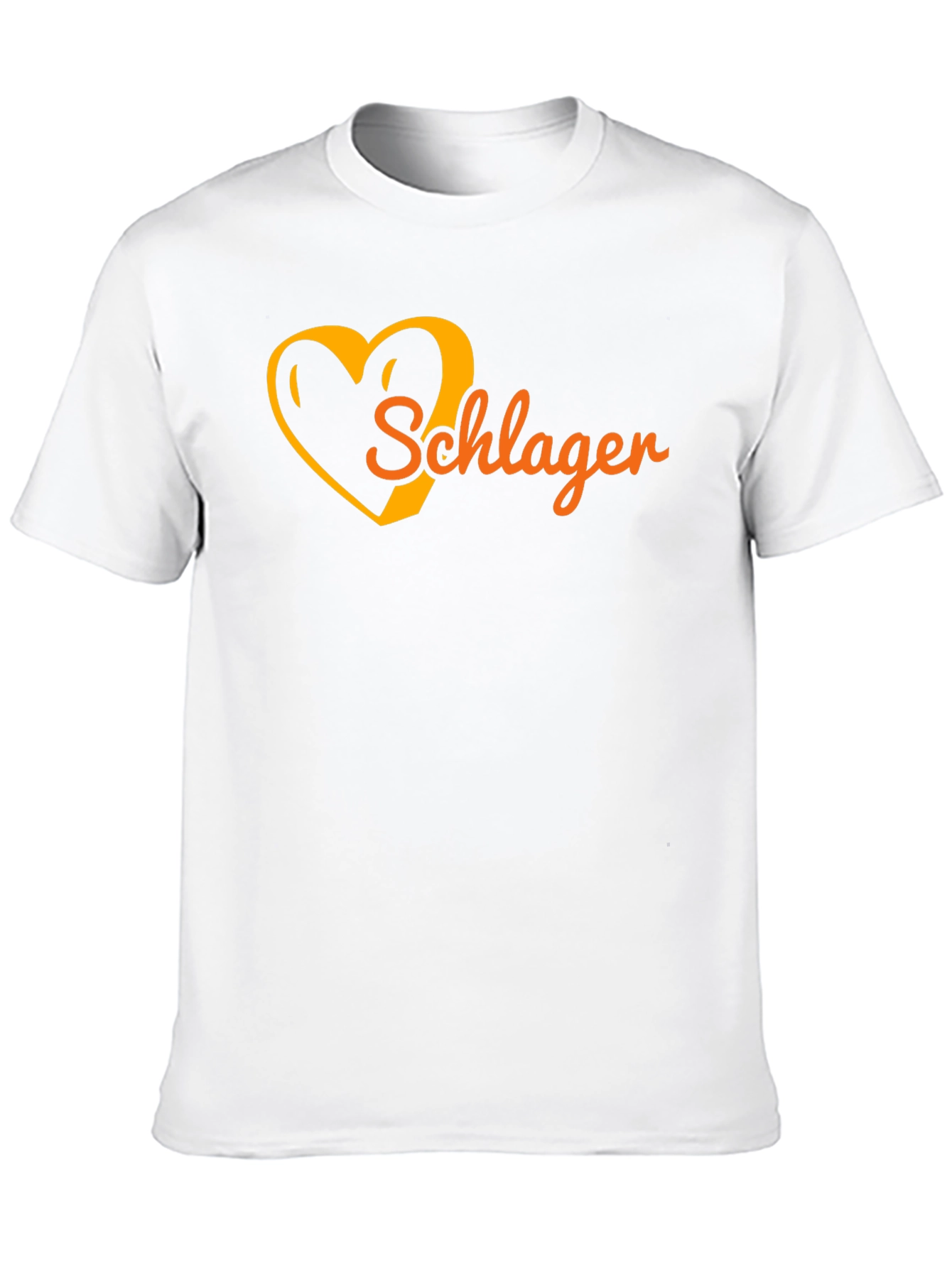 Schlager Heart Graphic Tee - Black