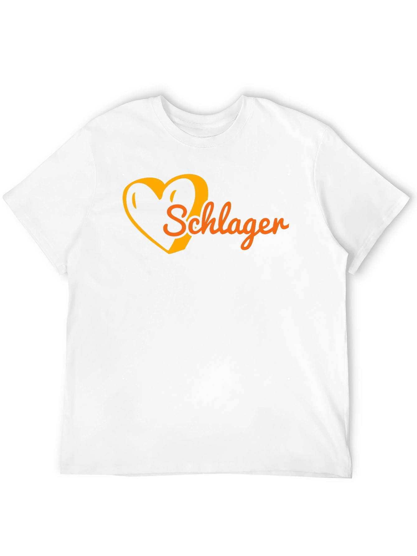 Schlager Heart Graphic Tee - Black