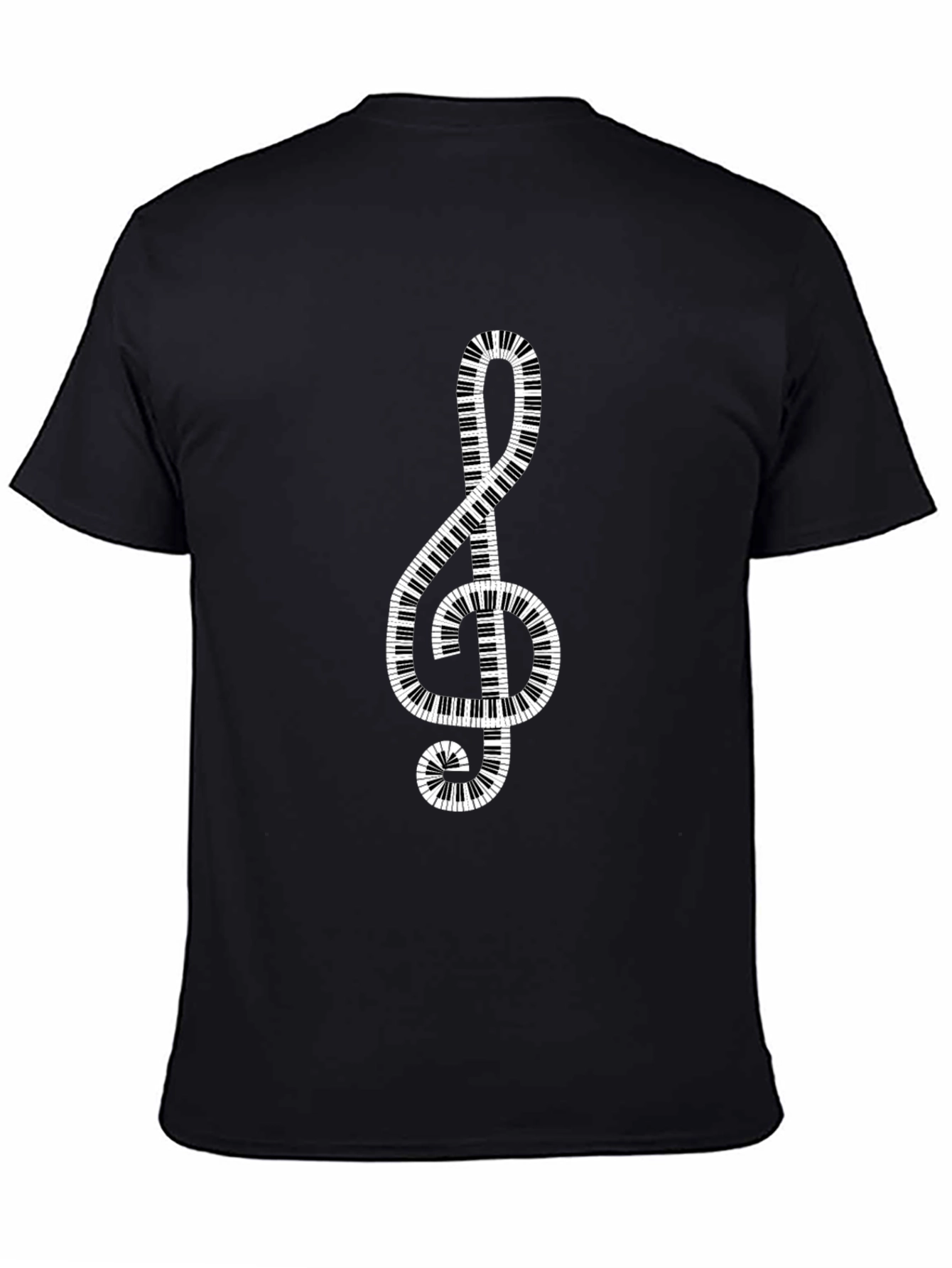 Musical Treble Clef Piano Key T-Shirt