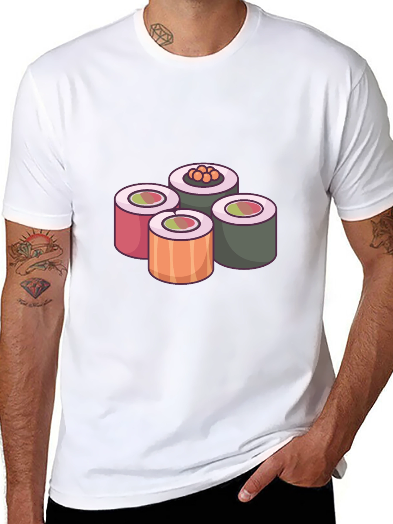Sushi Roll Graphic Tee