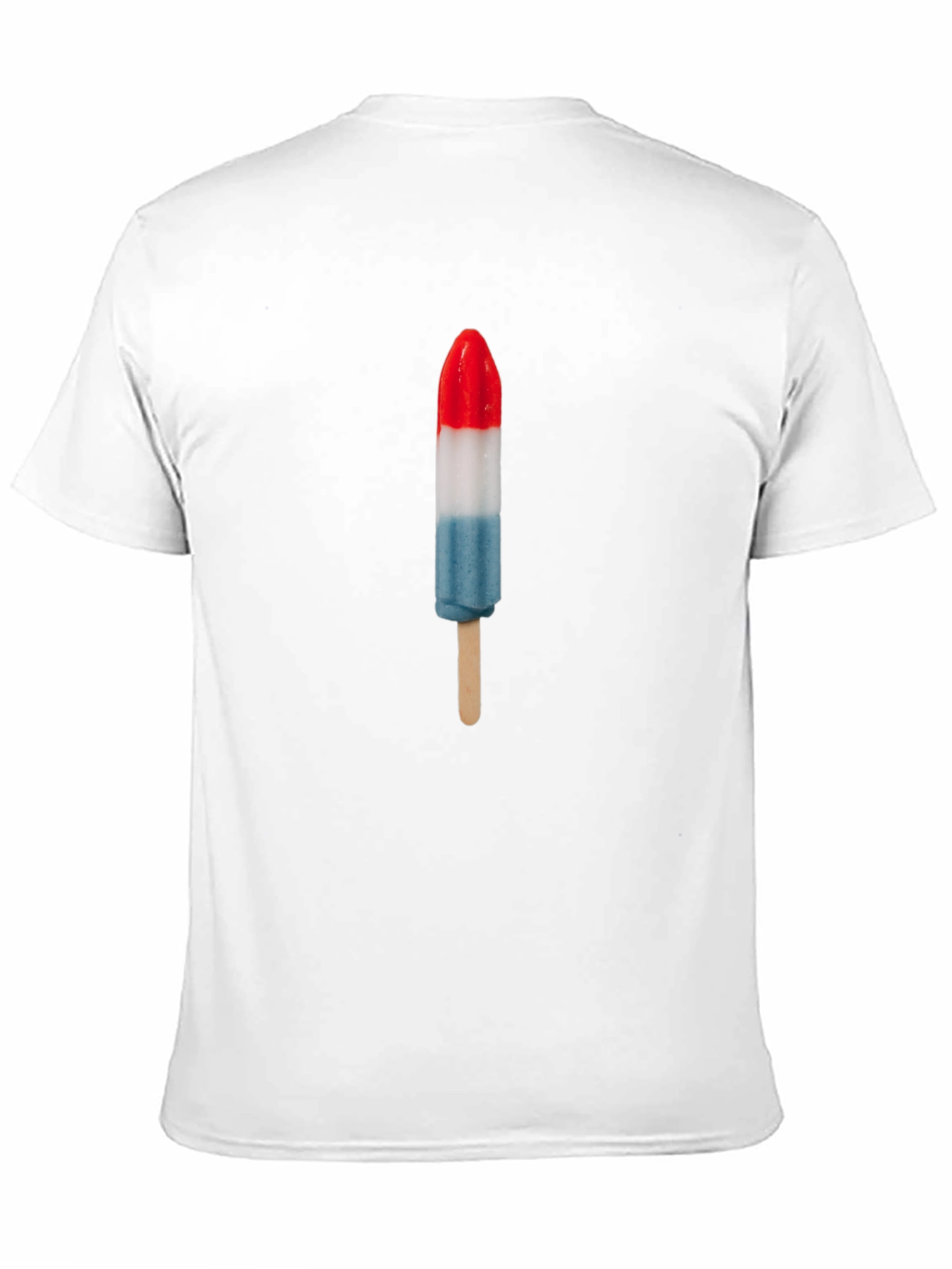 Patriotic Popsicle Graphic Tee - Red White & Blue